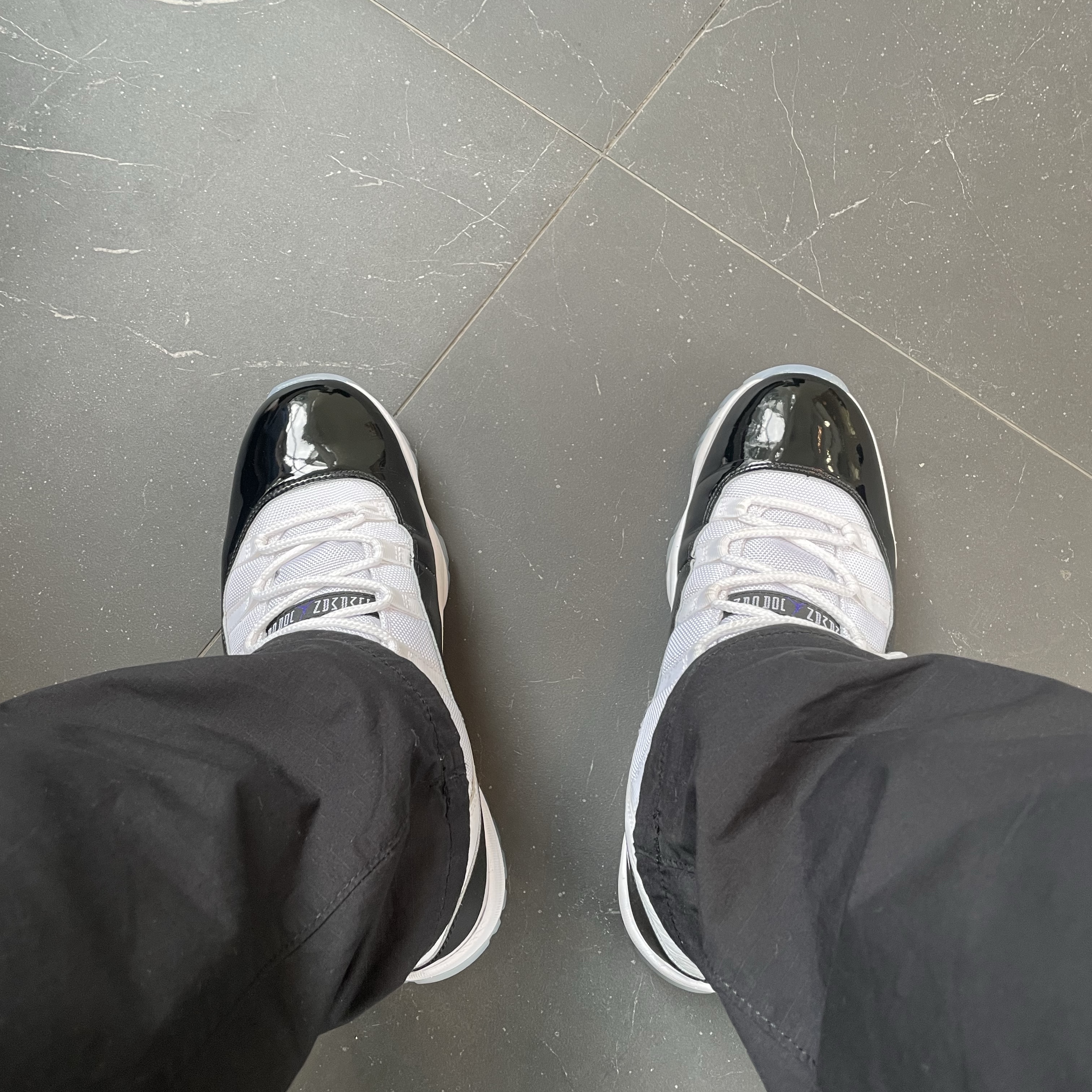 Jordan 11 Retro Concord 2018 착용 스타일