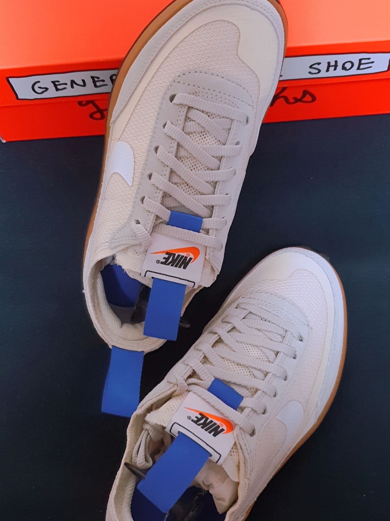Nike x Tom Sachs General Purpose Shoe Light Cream 착용 스타일