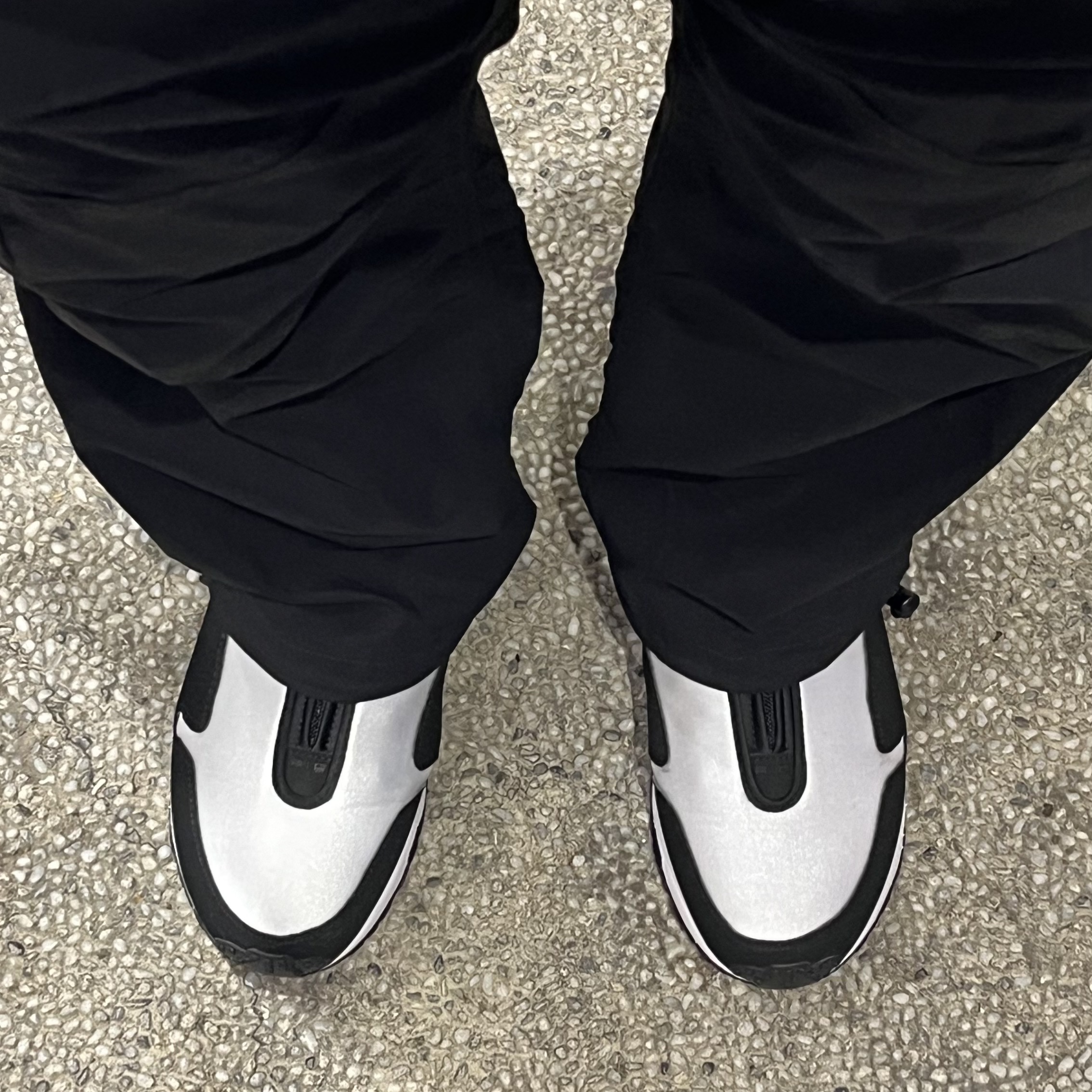 Nike x Comme des Garcons Homme Plus Air Max Sunder SP White Black 착용 스타일