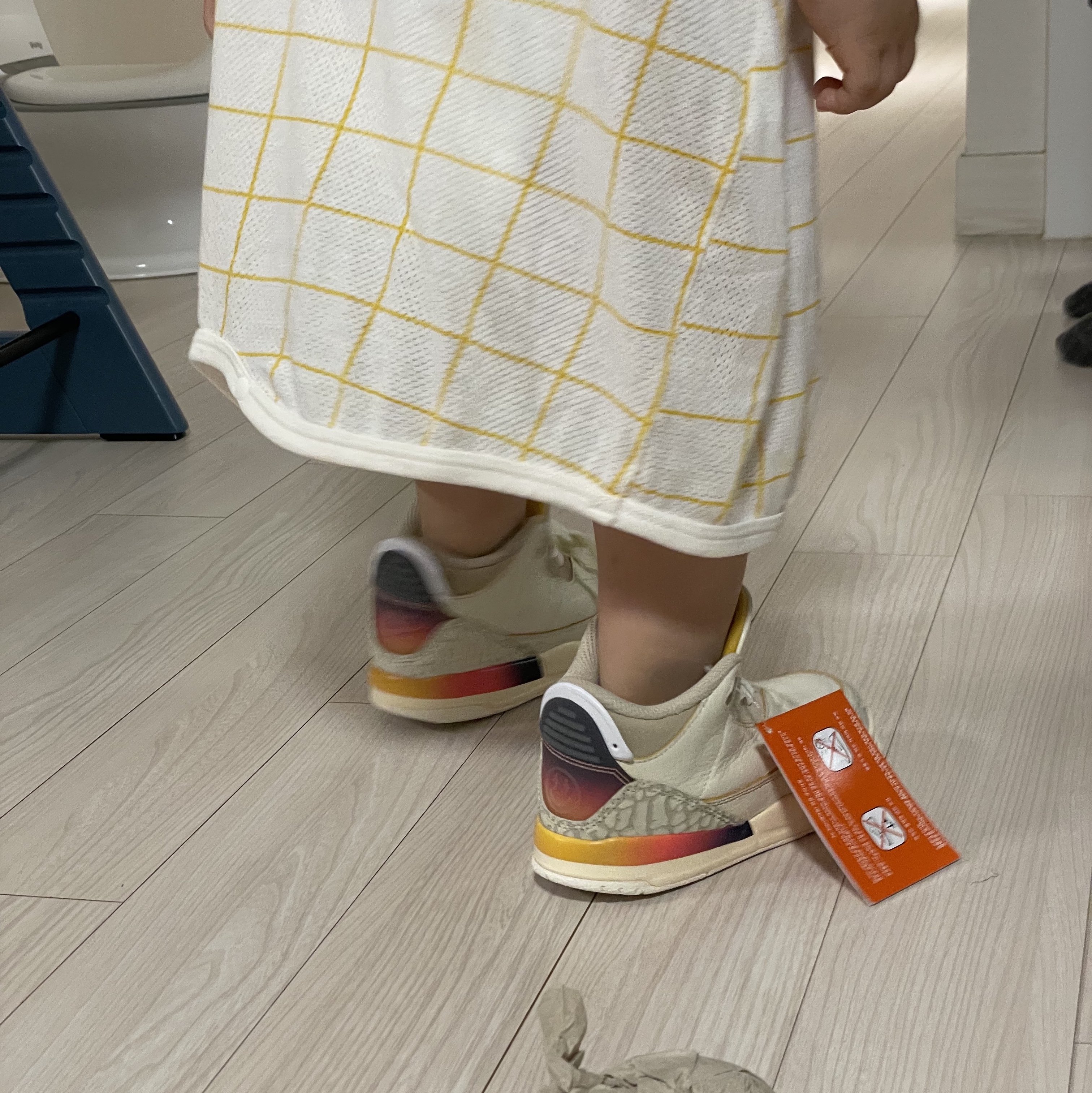 (TD) Jordan 3 x J Balvin Retro SP Sunset 착용 스타일 - 2
