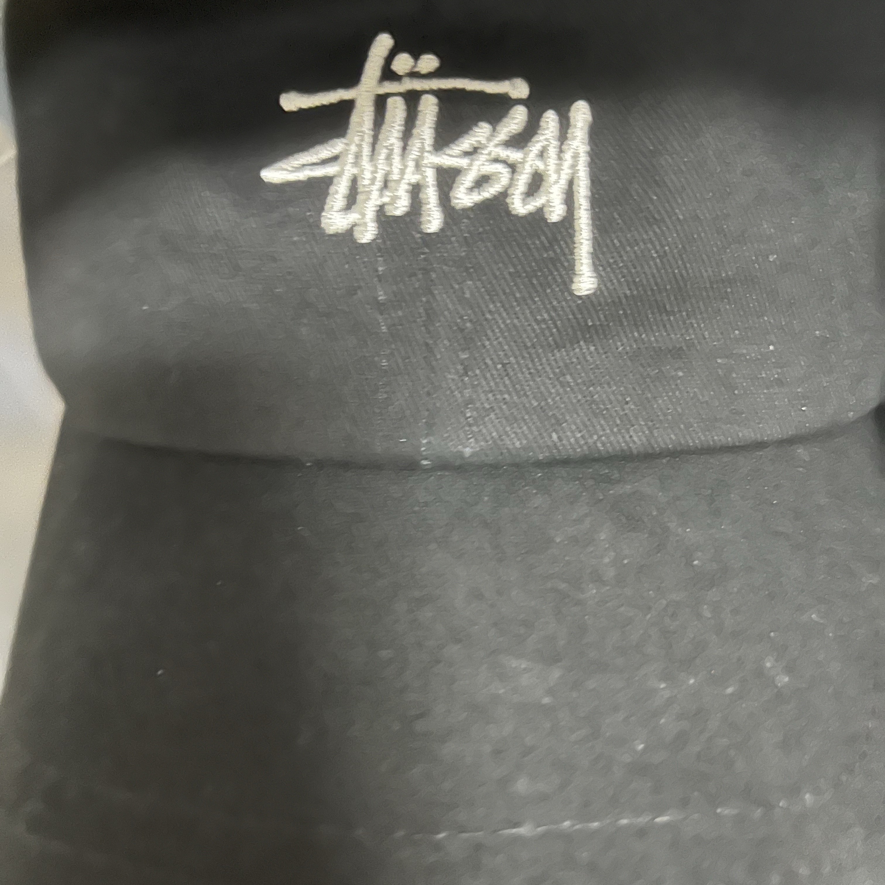 Stussy Stock Low Pro Cap Black 착용 스타일