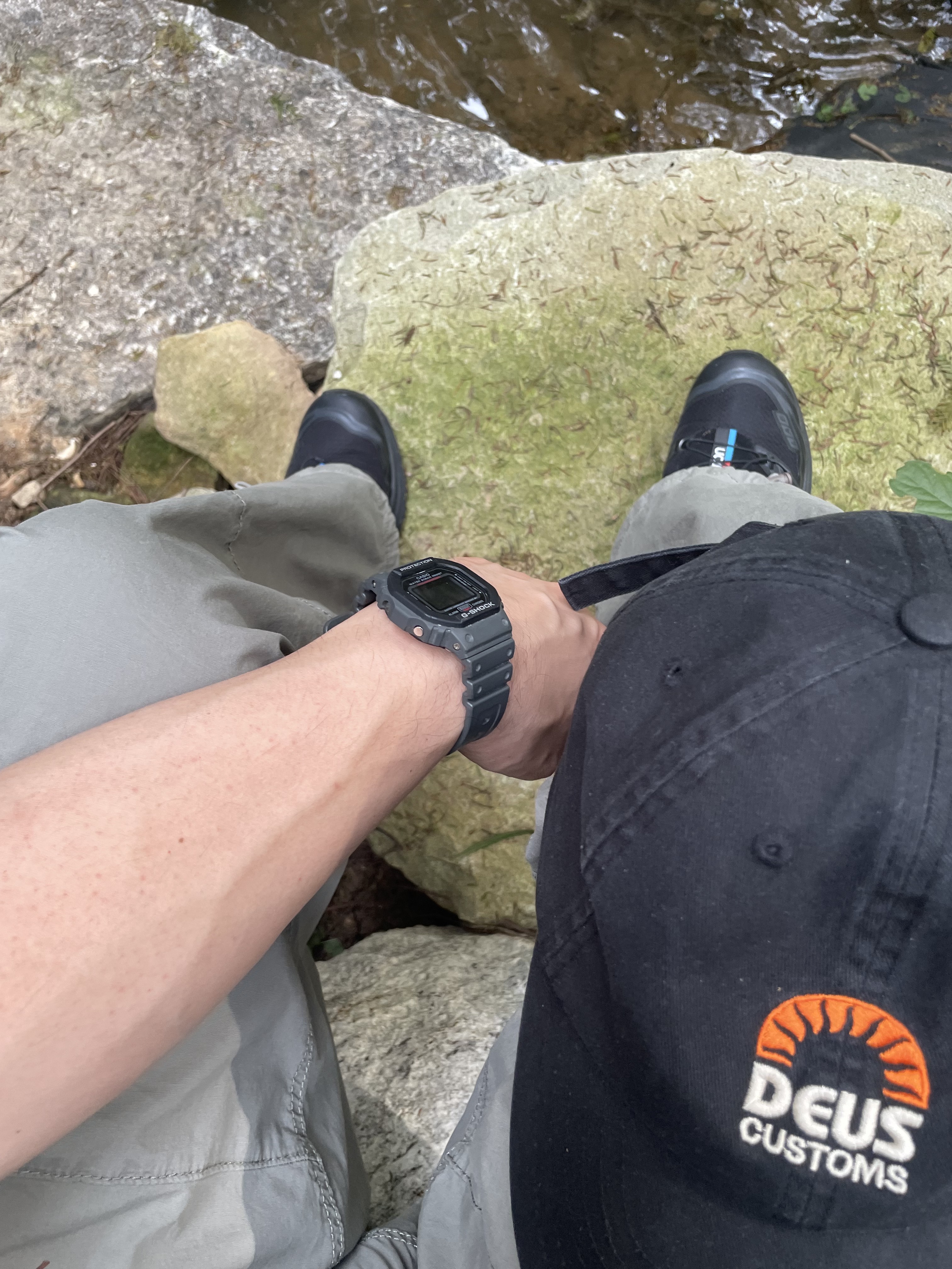 Salomon XT-6 ADV Black 착용 스타일