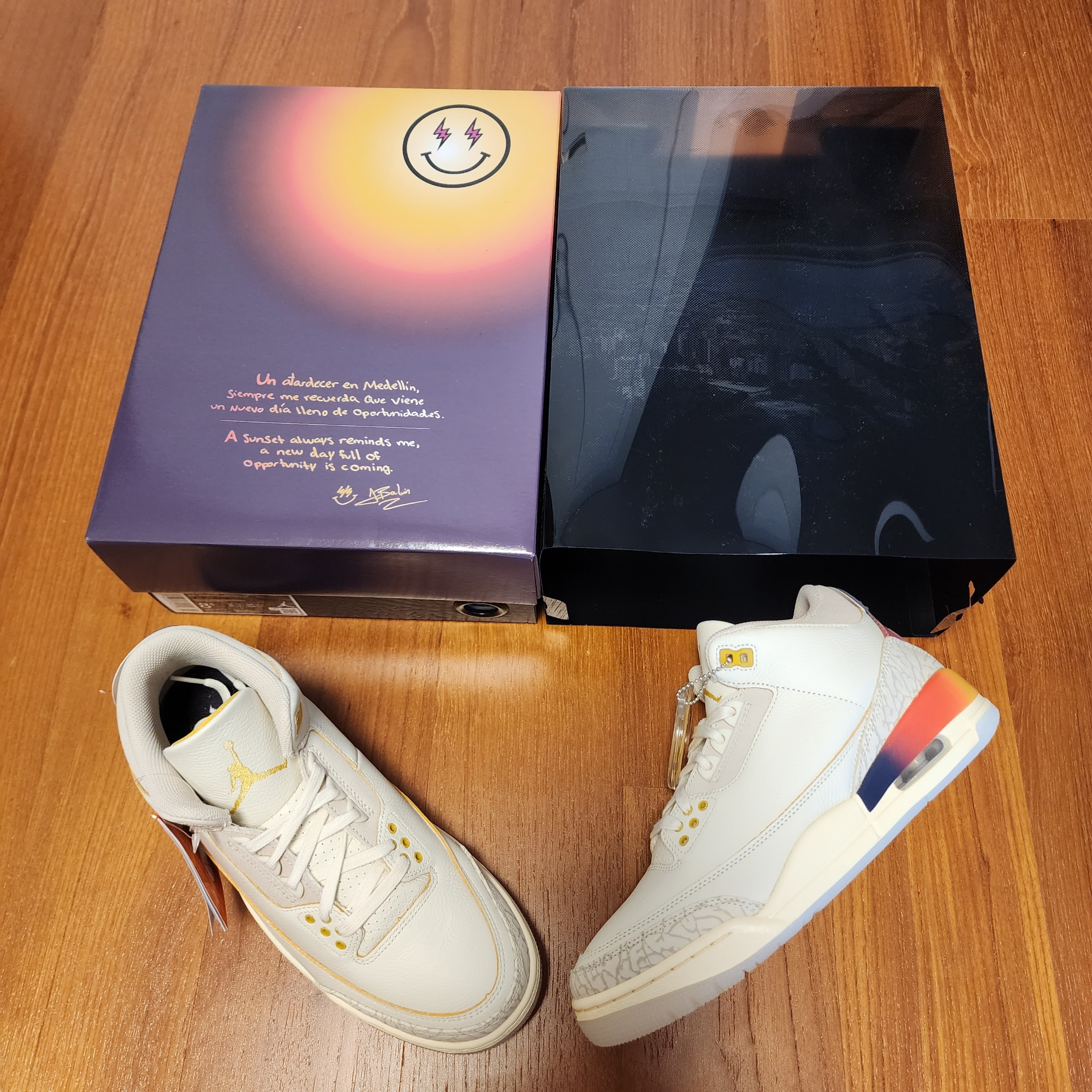 Jordan 3 x J Balvin Retro SP Sunset 착용 스타일 - 2