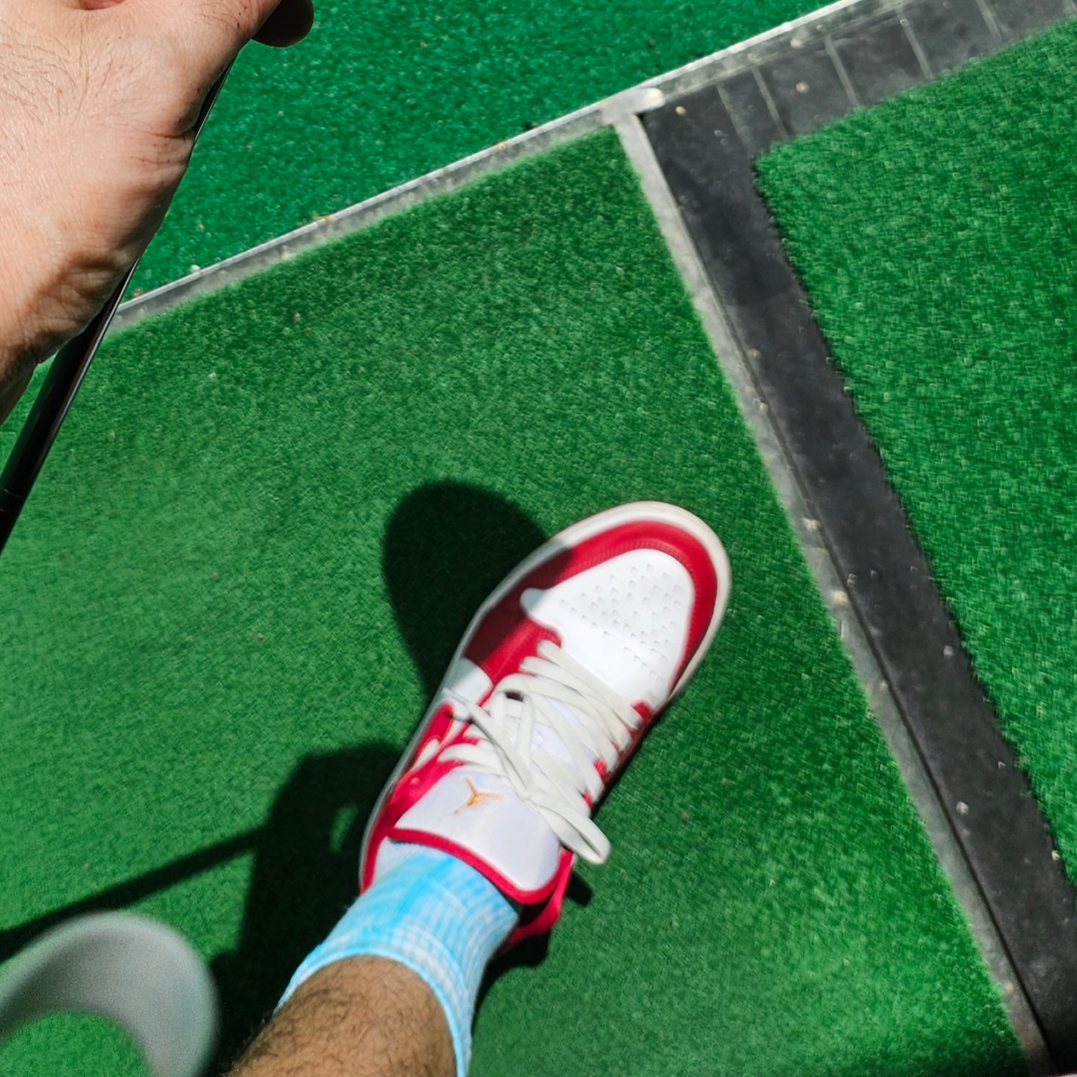 Jordan 1 Low Cardinal Red 착용 스타일
