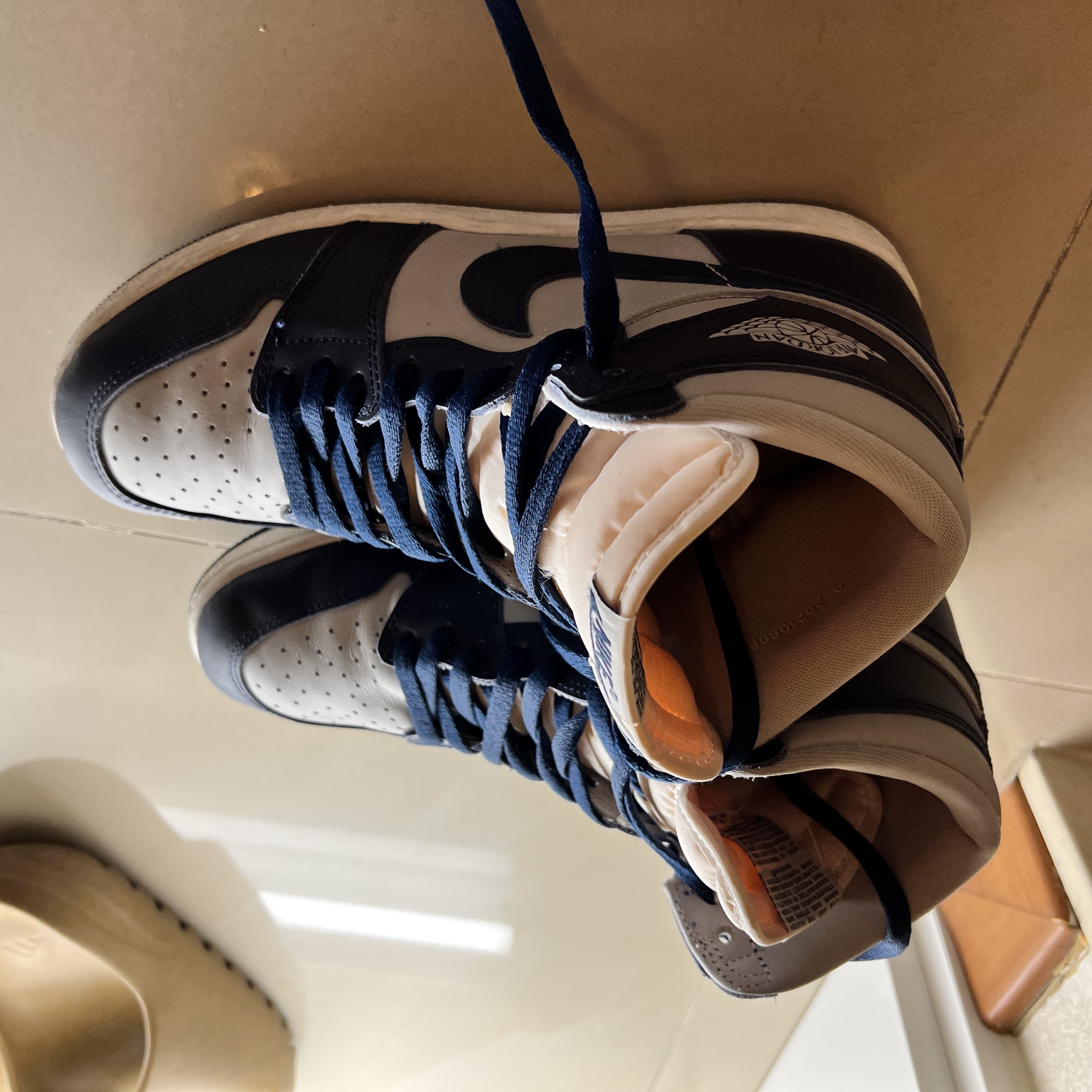 Jordan 1 High 85 College Navy 착용 스타일