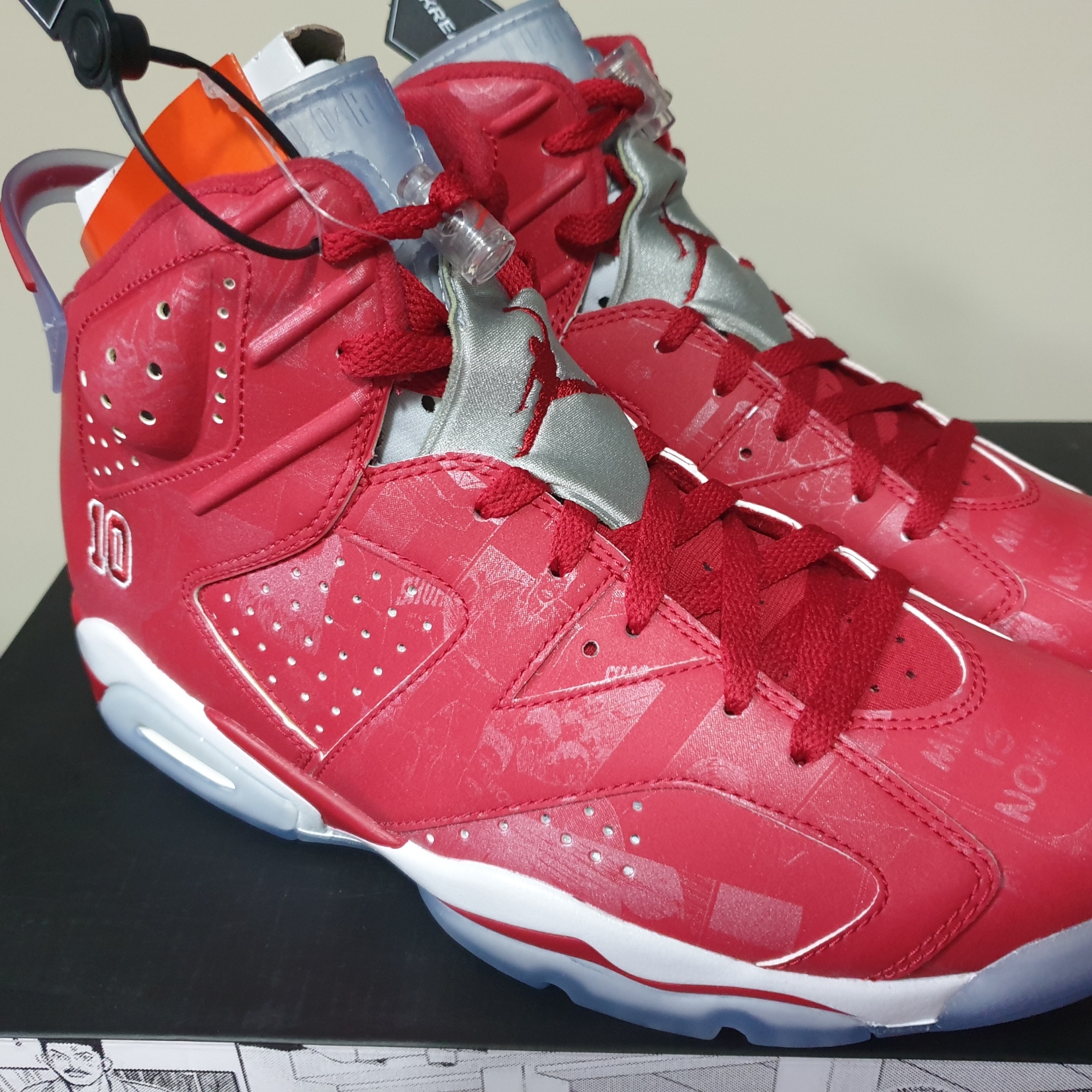 Jordan 6 Retro Slam Dunk 착용 스타일 - 1