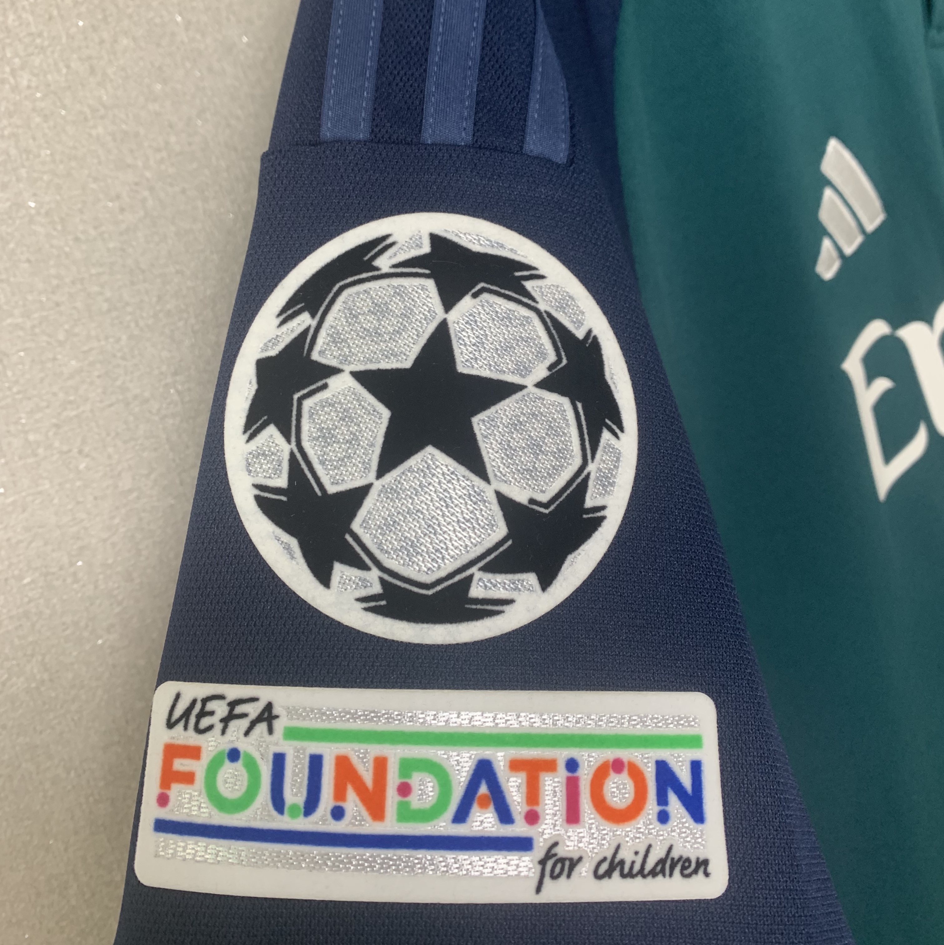Adidas Arsenal 2023/24 3rd Jersey Rich Green Collegiate Navy - KR Sizing (Non Marking Ver.) 착용 스타일 - 4