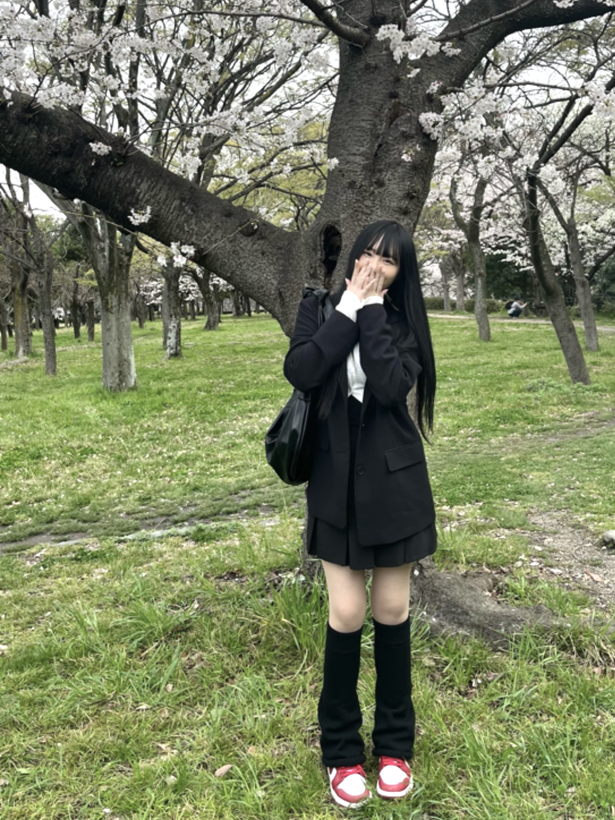 (W) Jordan 1 Low White Gym Red 착용 스타일