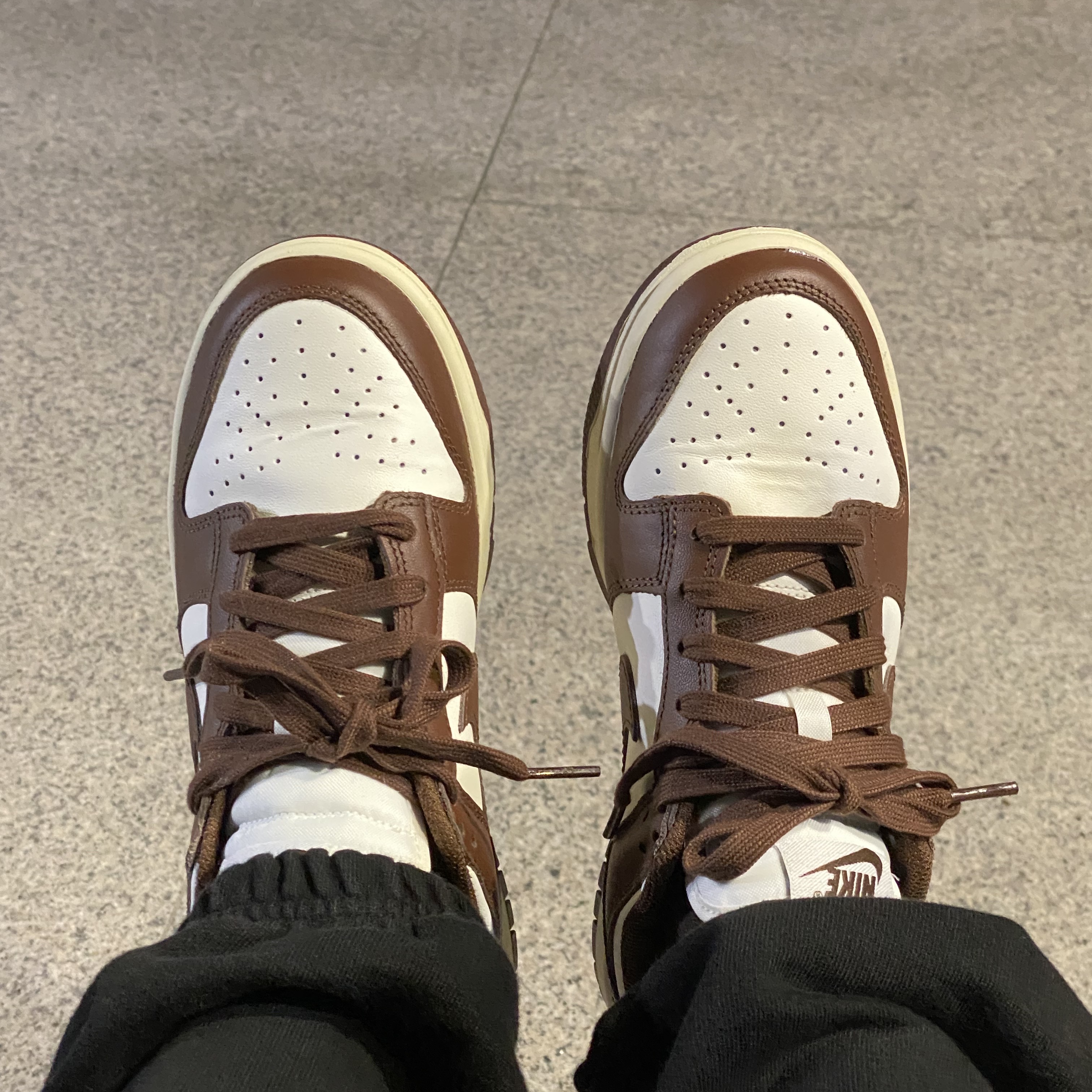 (W) Nike Dunk Low Sail Cacao Wow 착용 스타일