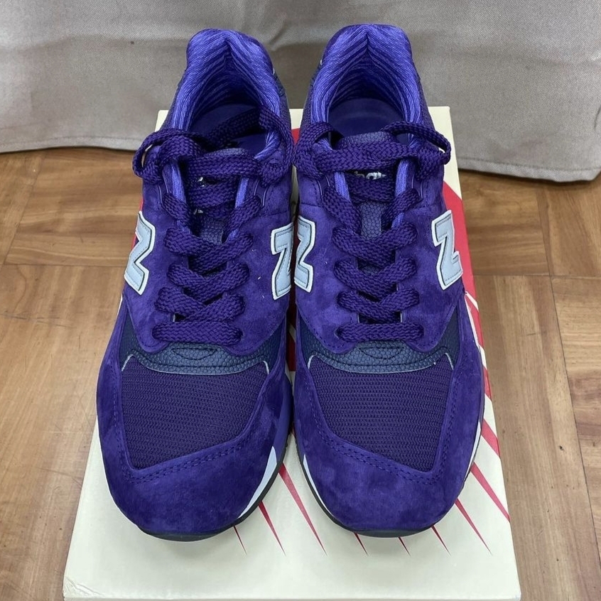 New Balance 998 Made in USA Plum Purple 착용 스타일