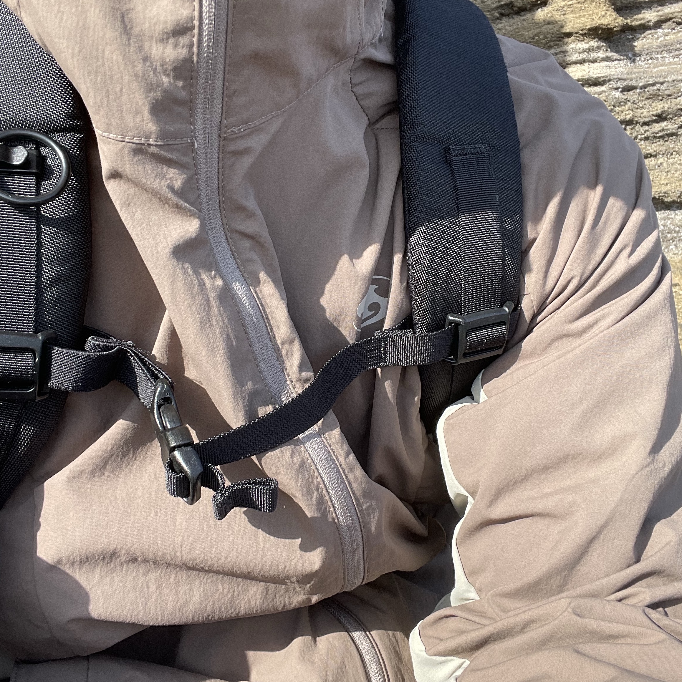 Sansan Gear Alpha Jacket Brown - 22FW 착용 스타일