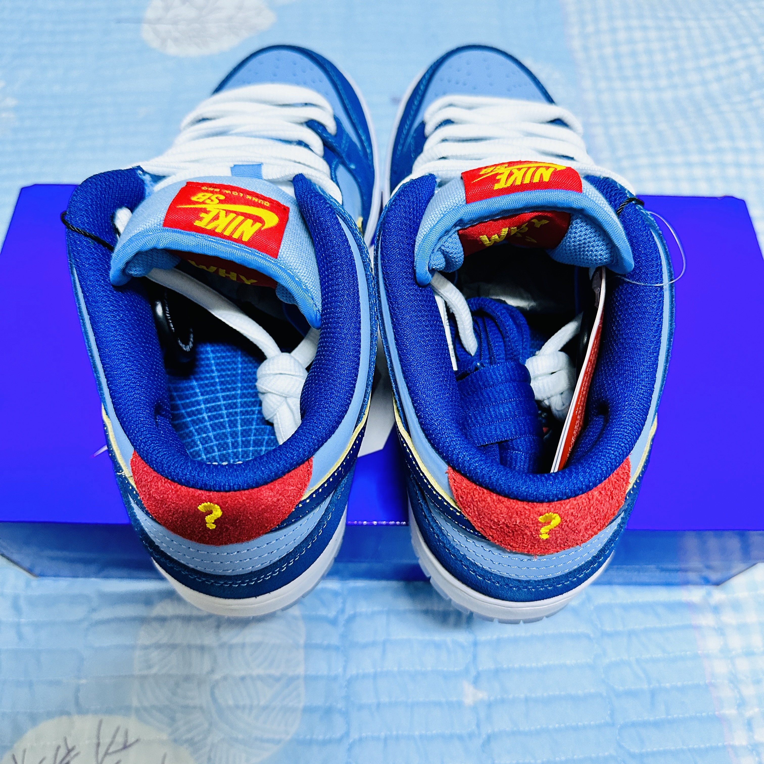 Nike x Why So Sad? SB Dunk Low Pro Coastal Blue 착용 스타일 - 3