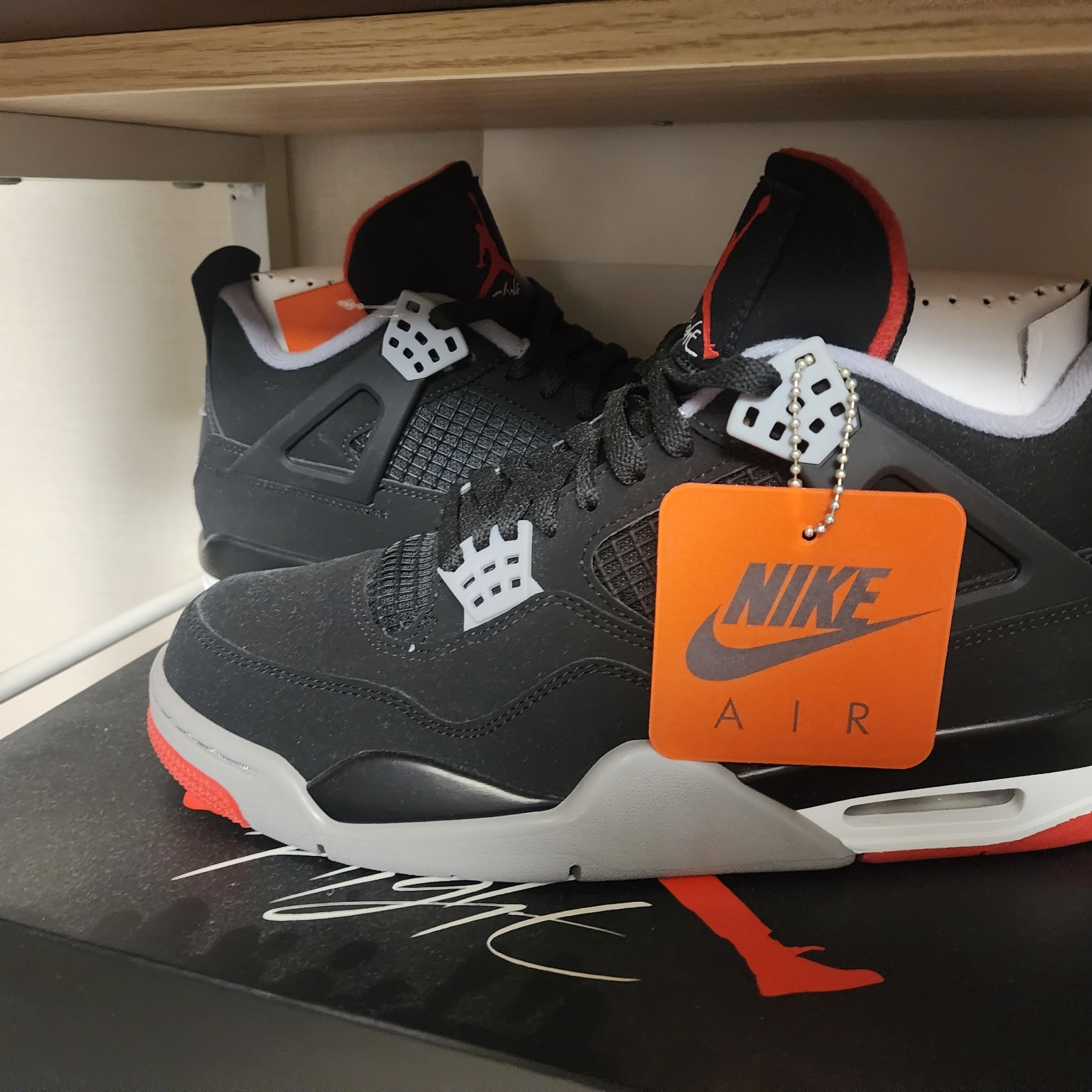 Jordan 4 Retro Bred 2019 착용 스타일
