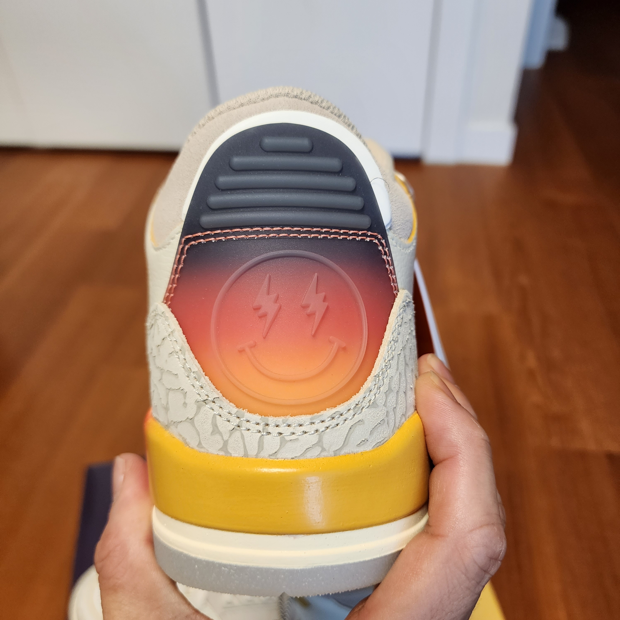 Jordan 3 x J Balvin Retro SP Sunset 착용 스타일 - 4