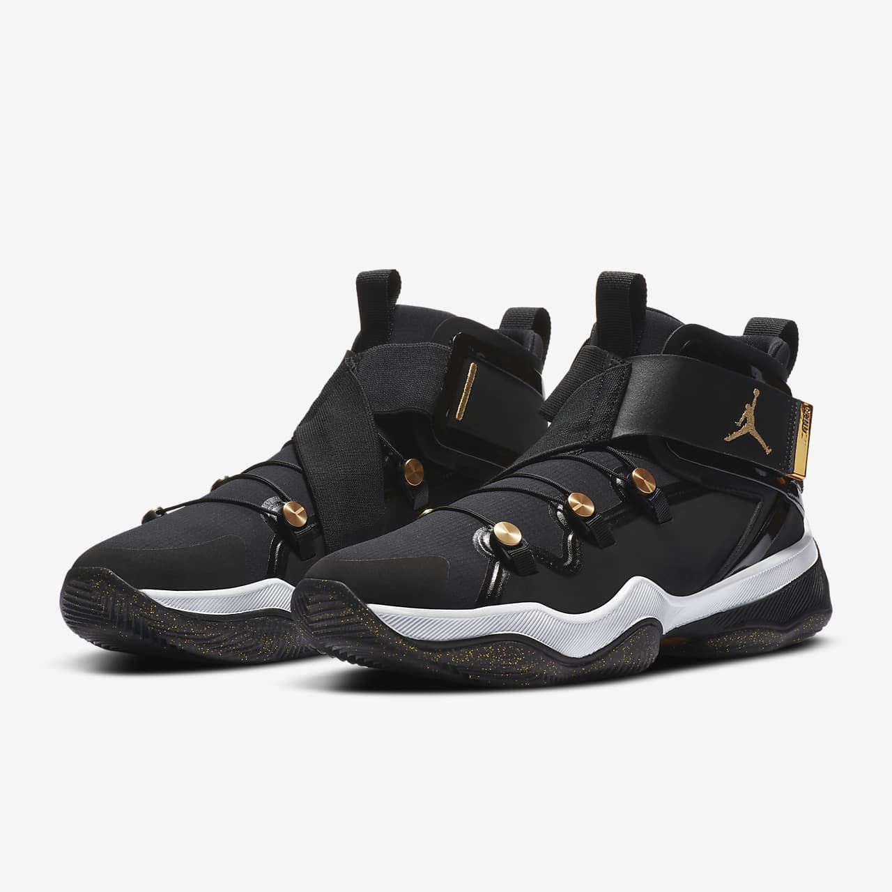 Jordan AJNT 23 Black Gold 착용 스타일 - 3