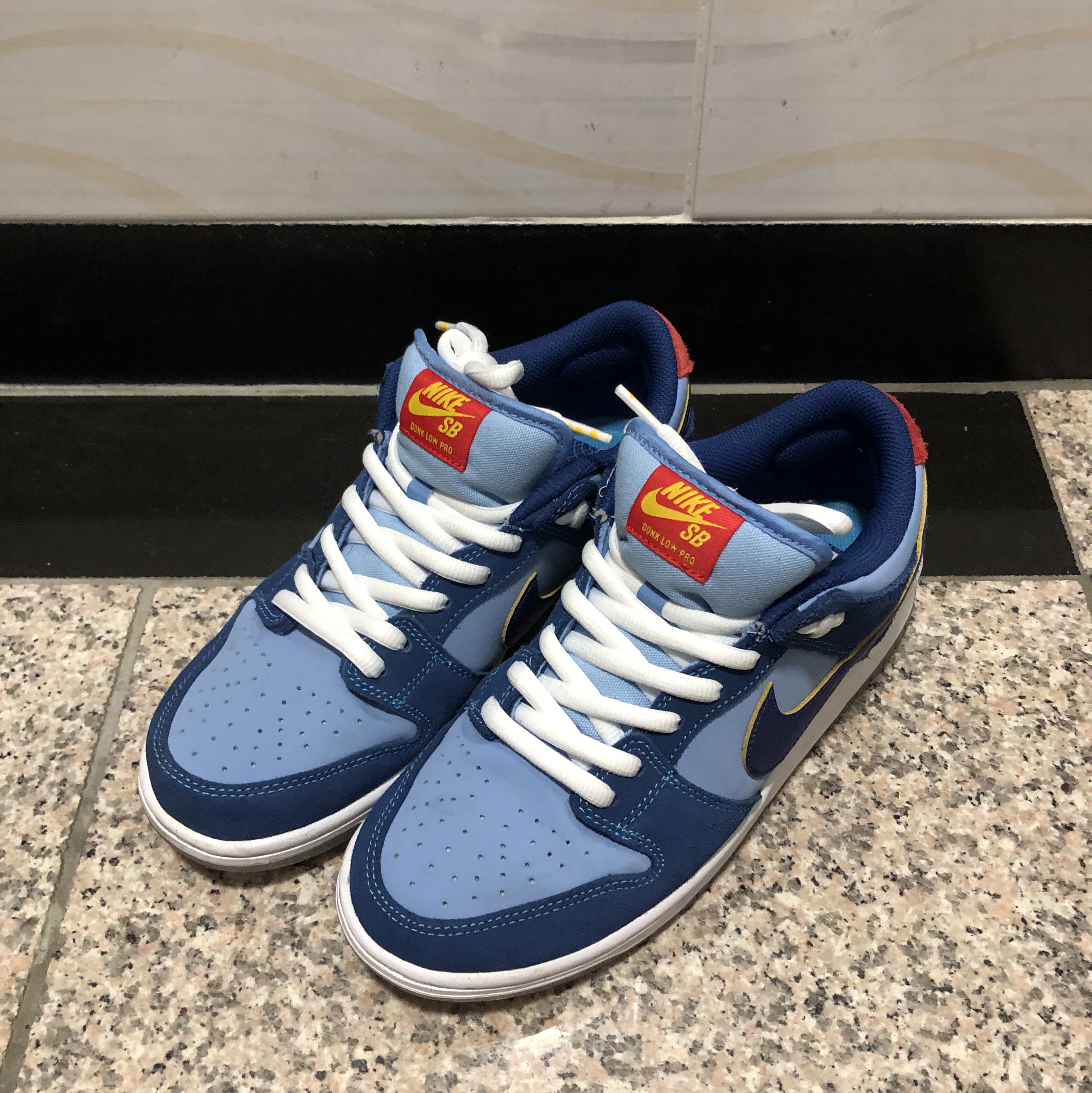 Nike x Why So Sad? SB Dunk Low Pro Coastal Blue 착용 스타일
