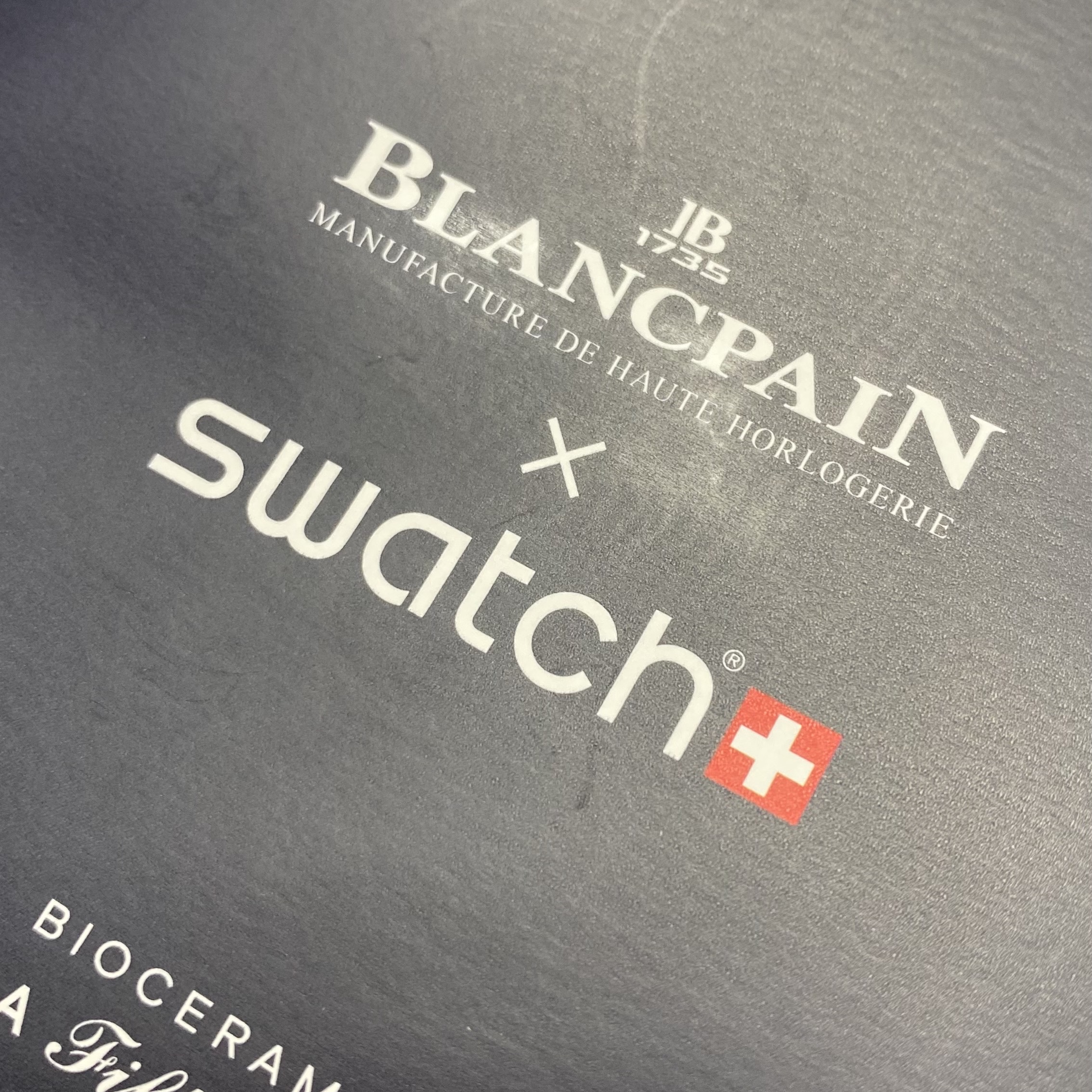 Swatch x Blancpain Bioceramic Antarctic Ocean 착용 스타일 - 3