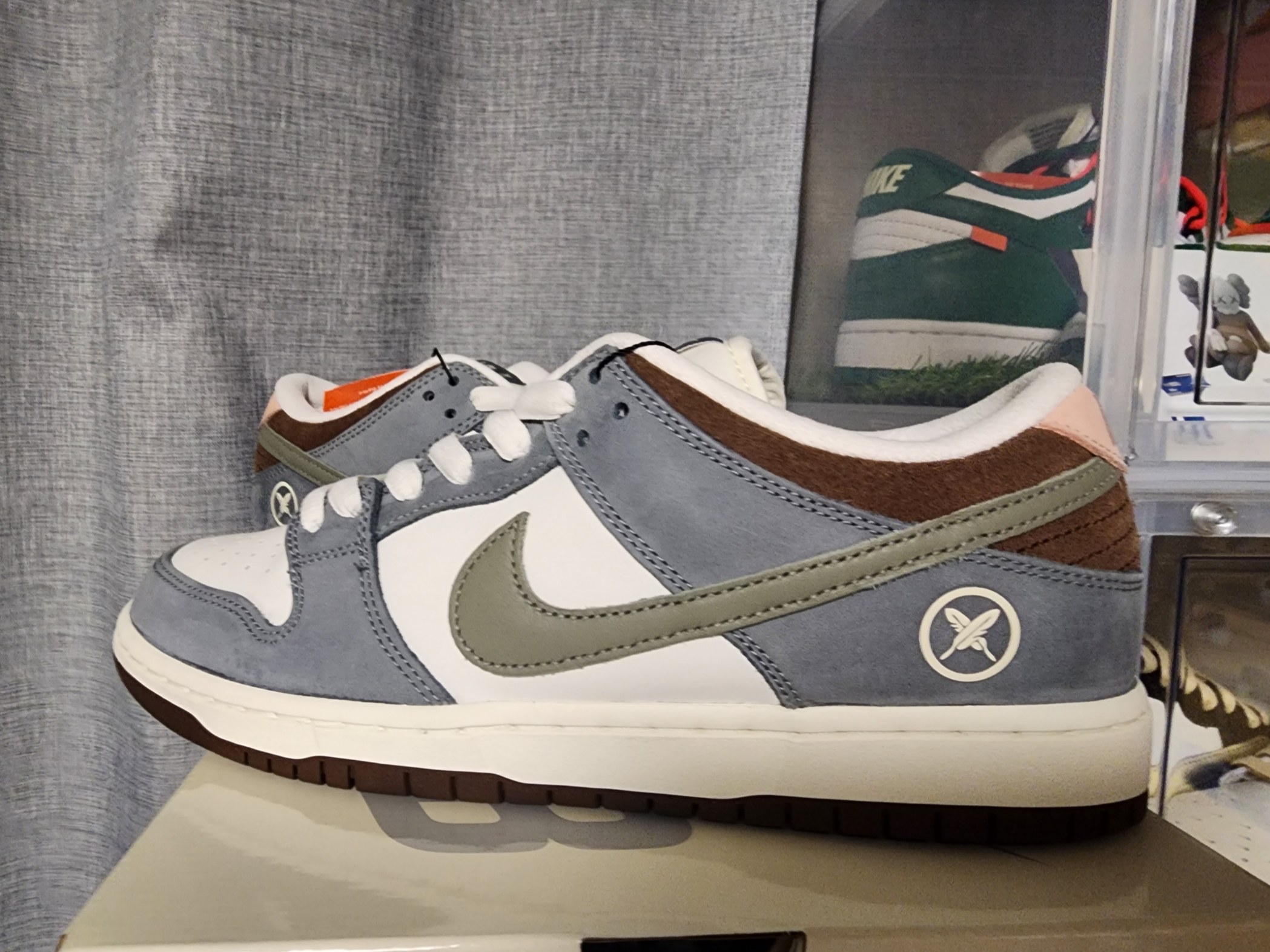 Nike x Yuto Horigome SB Dunk Low Wolf Grey 착용 스타일