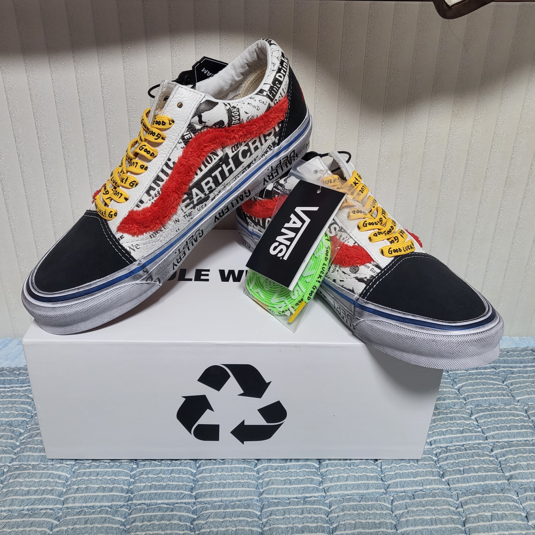 Vans Vault x Gallery Dept. OG Old Skool LX 착용 스타일