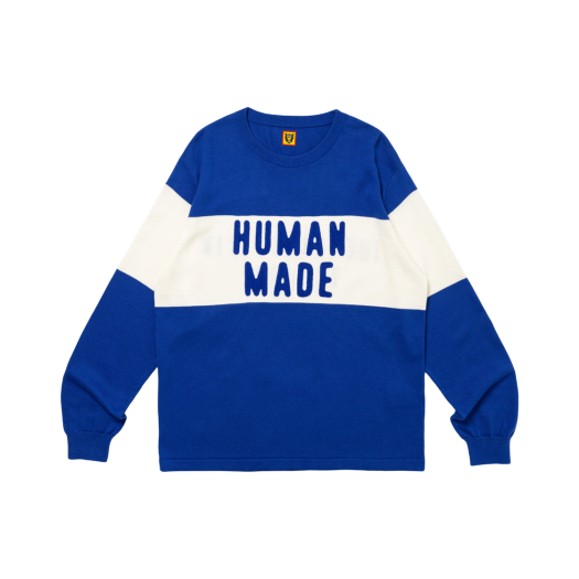 휴먼 메이드 니트 스웨터 #2 블루