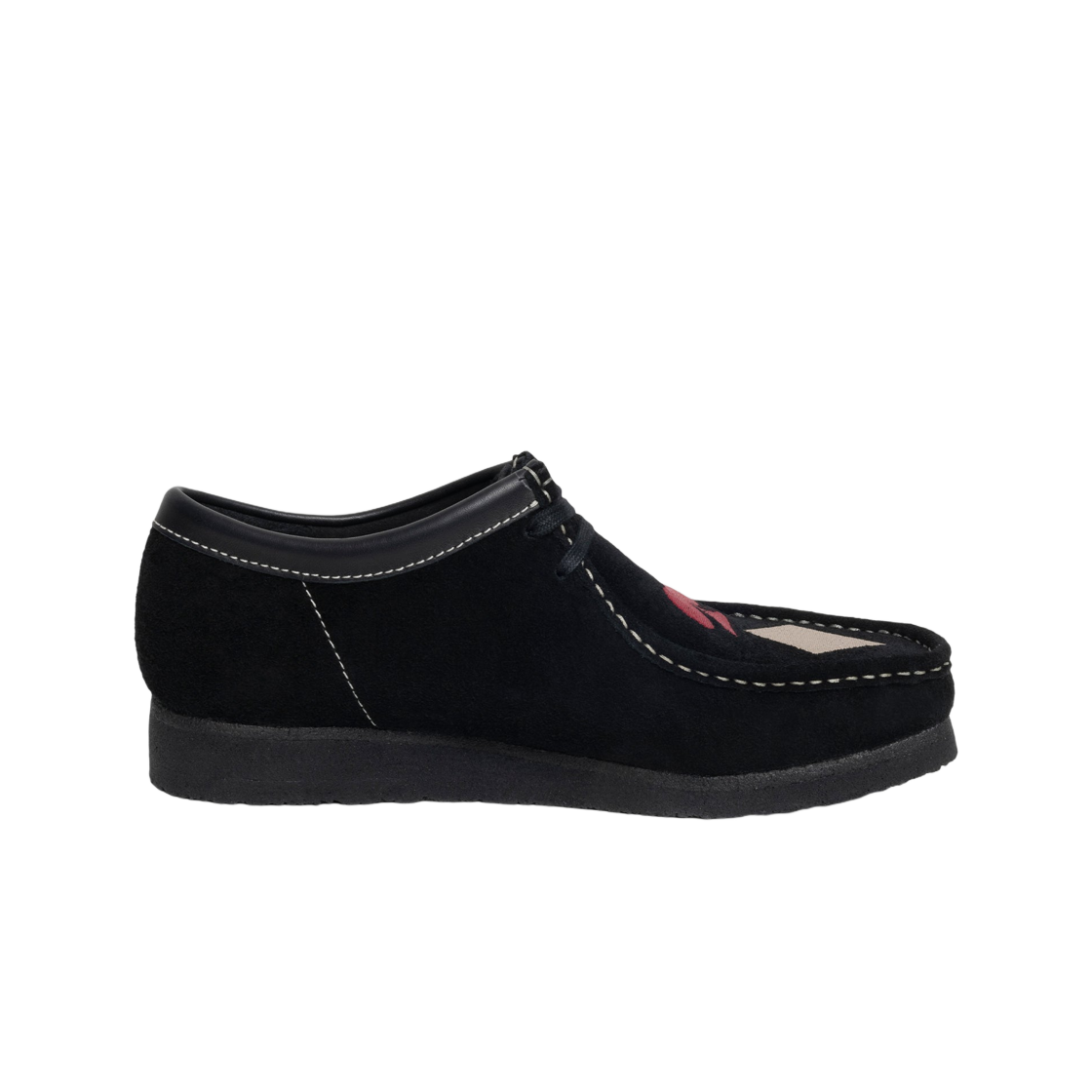 클락스 x 스투시 왈라비 블랙 스웨이드(Clarks x Stussy Wallabee Black Suede)
