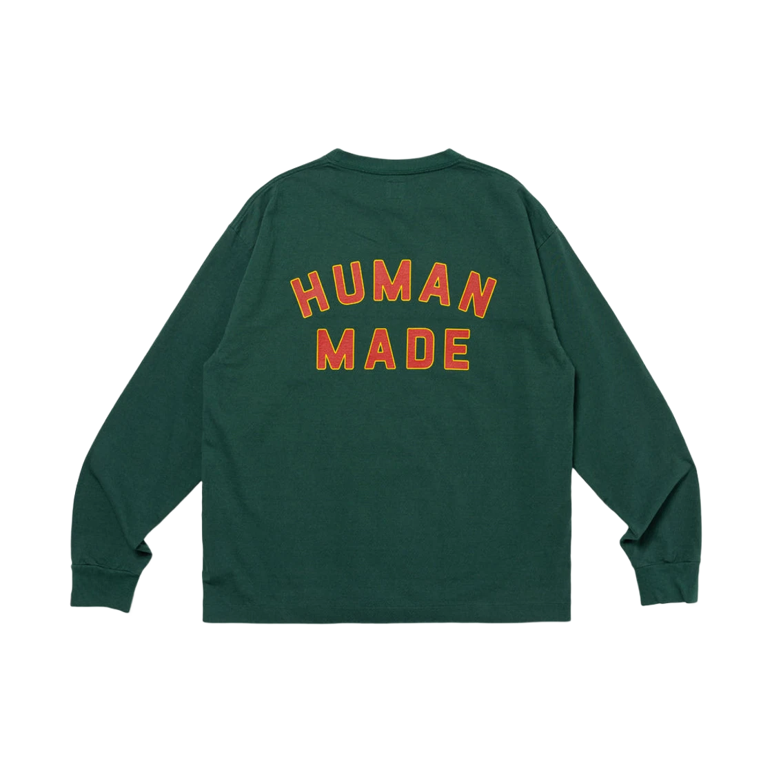 휴먼 메이드 그래픽 롱슬리브 티셔츠 #5 그린 | Human Made | KREAM Human Made Graphic L/S T-Shirt #5 Green