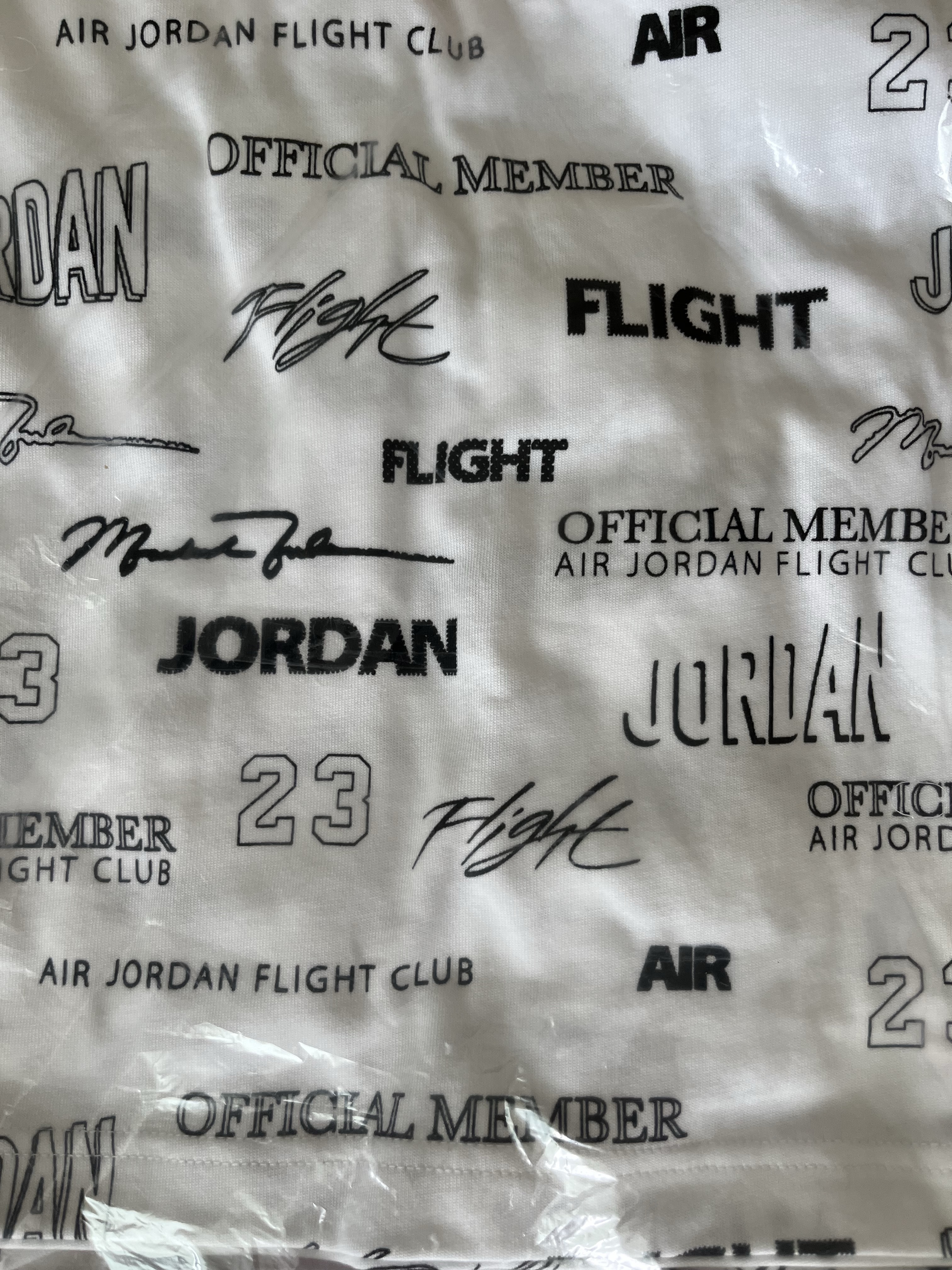 Jordan Flight MVP 85 T-Shirt White - Asia 착용 스타일