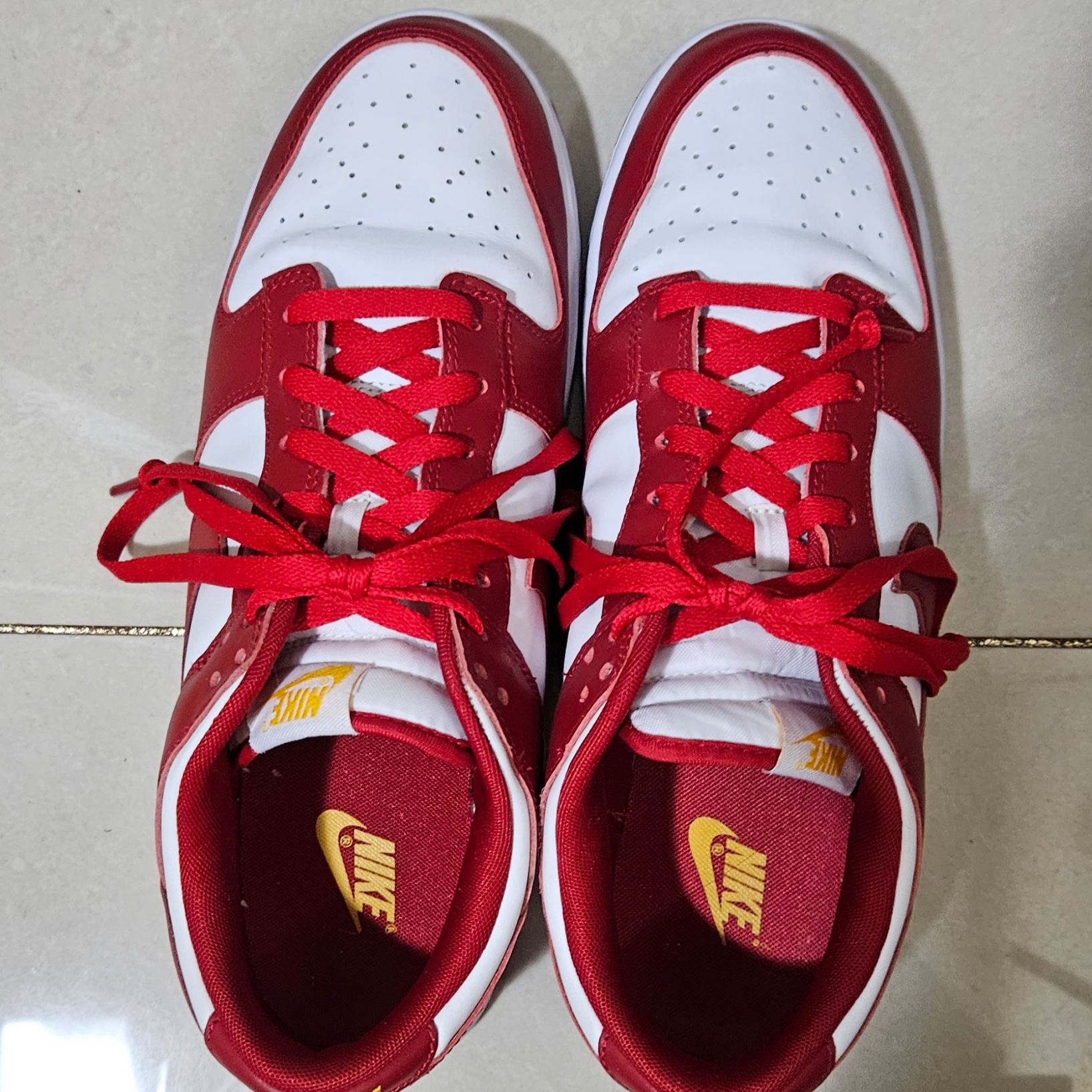 Nike Dunk Low Retro Gym Red 착용 스타일