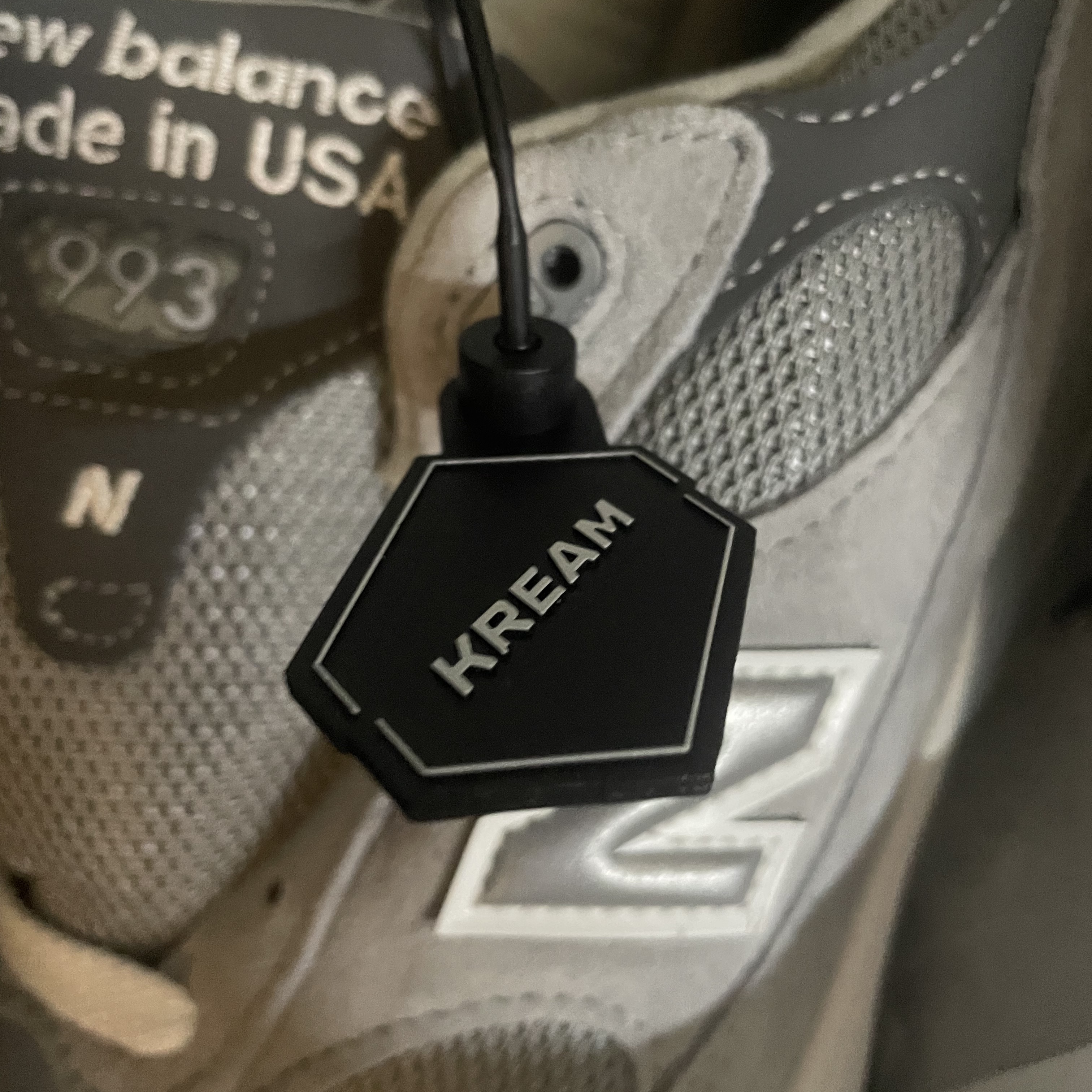 New Balance 993 Made in USA Grey - D Standard 착용 스타일