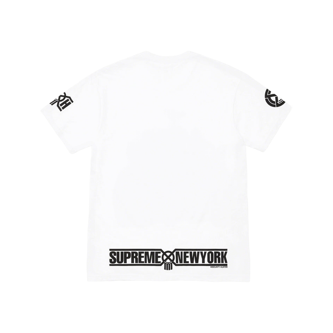 Supreme x Bounty Hunter Skulls T-Shirt White - 23FW 상세 이미지 2