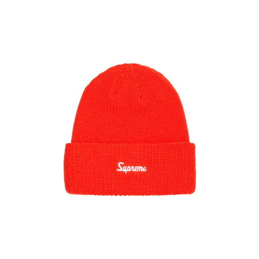 Supreme Loose Gauge Beanie Bright Orange - 23FW