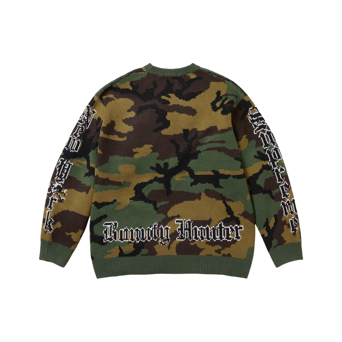 Supreme x Bounty Hunter Sweater Camo - 23FW 상세 이미지 2