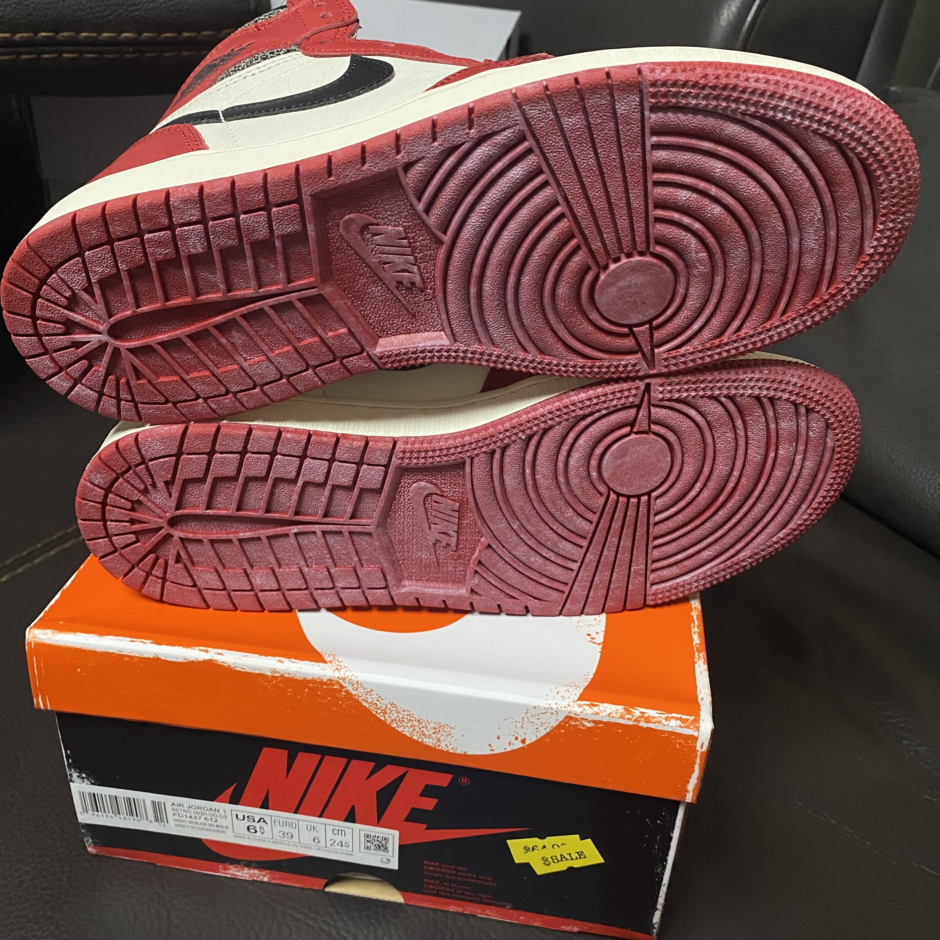 (GS) Jordan 1 Retro High OG Chicago 2022 착용 스타일 - 4