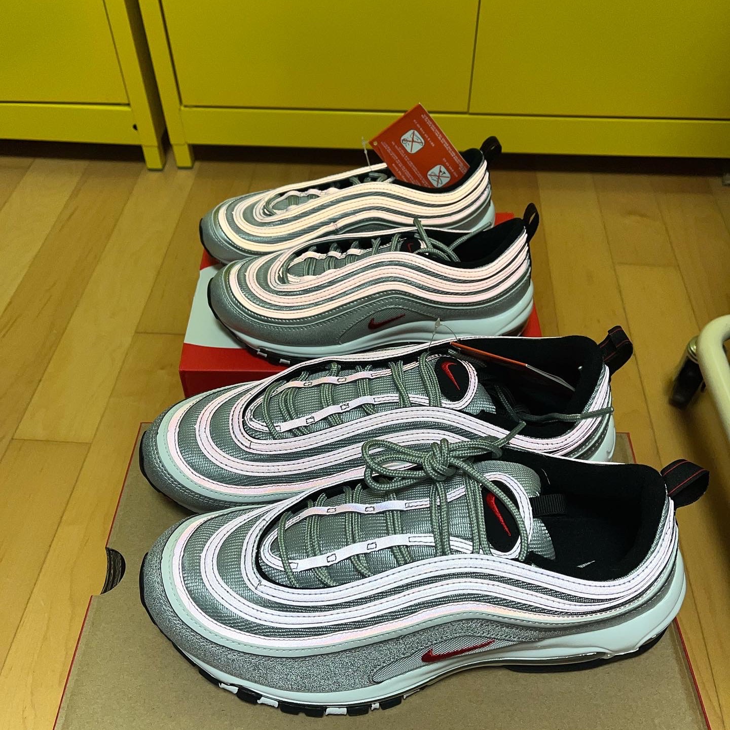 Nike Air Max 97 OG Silver Bullet 2022 착용 스타일