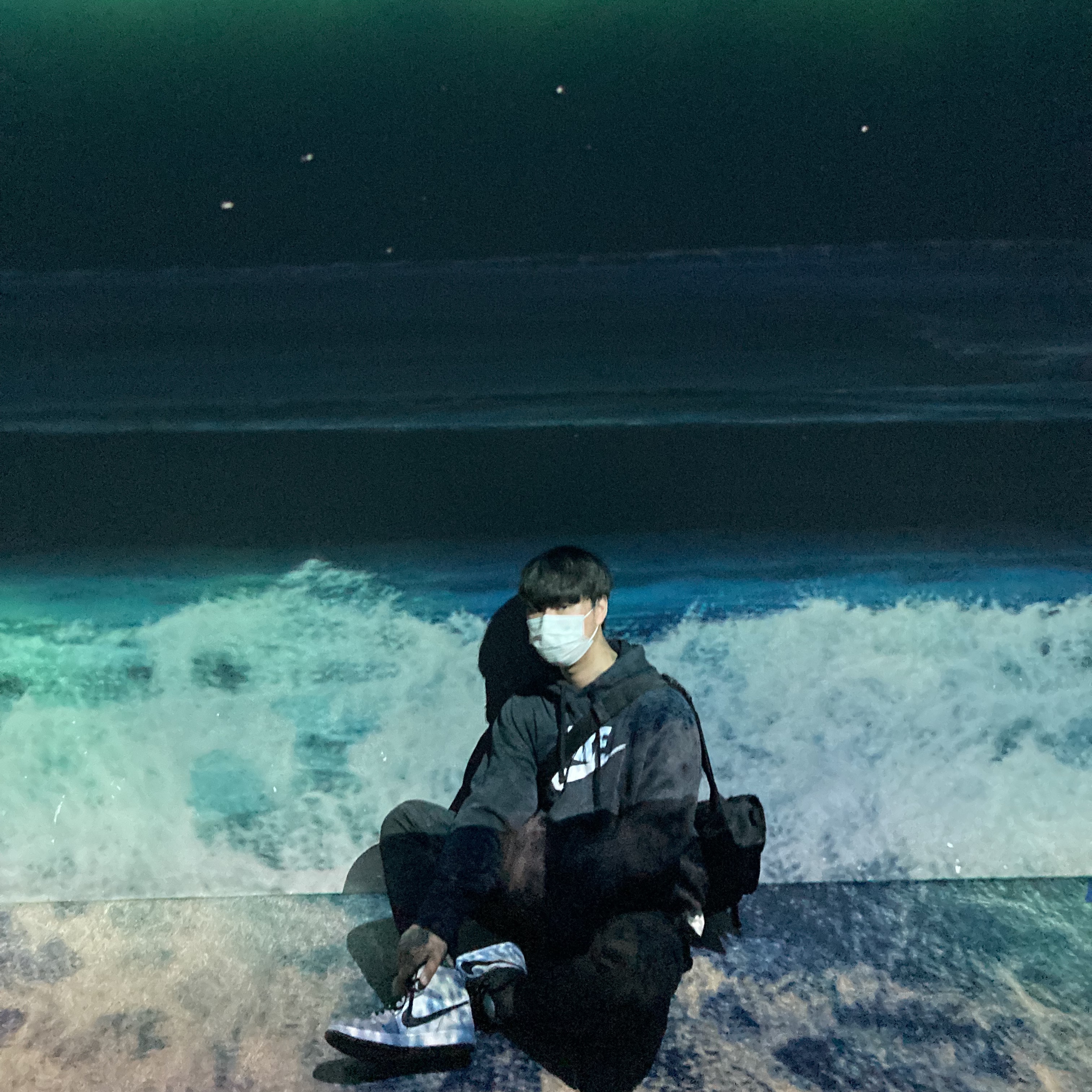 Jordan 1 Element Gore-Tex Sail 착용 스타일 - 1
