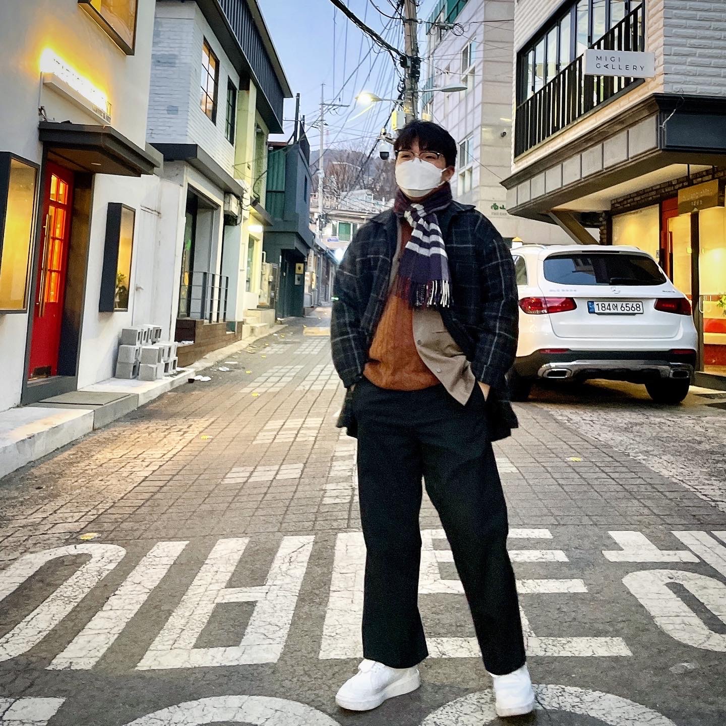 Nike x Peaceminusone Kwondo1 White 착용 스타일 - 1