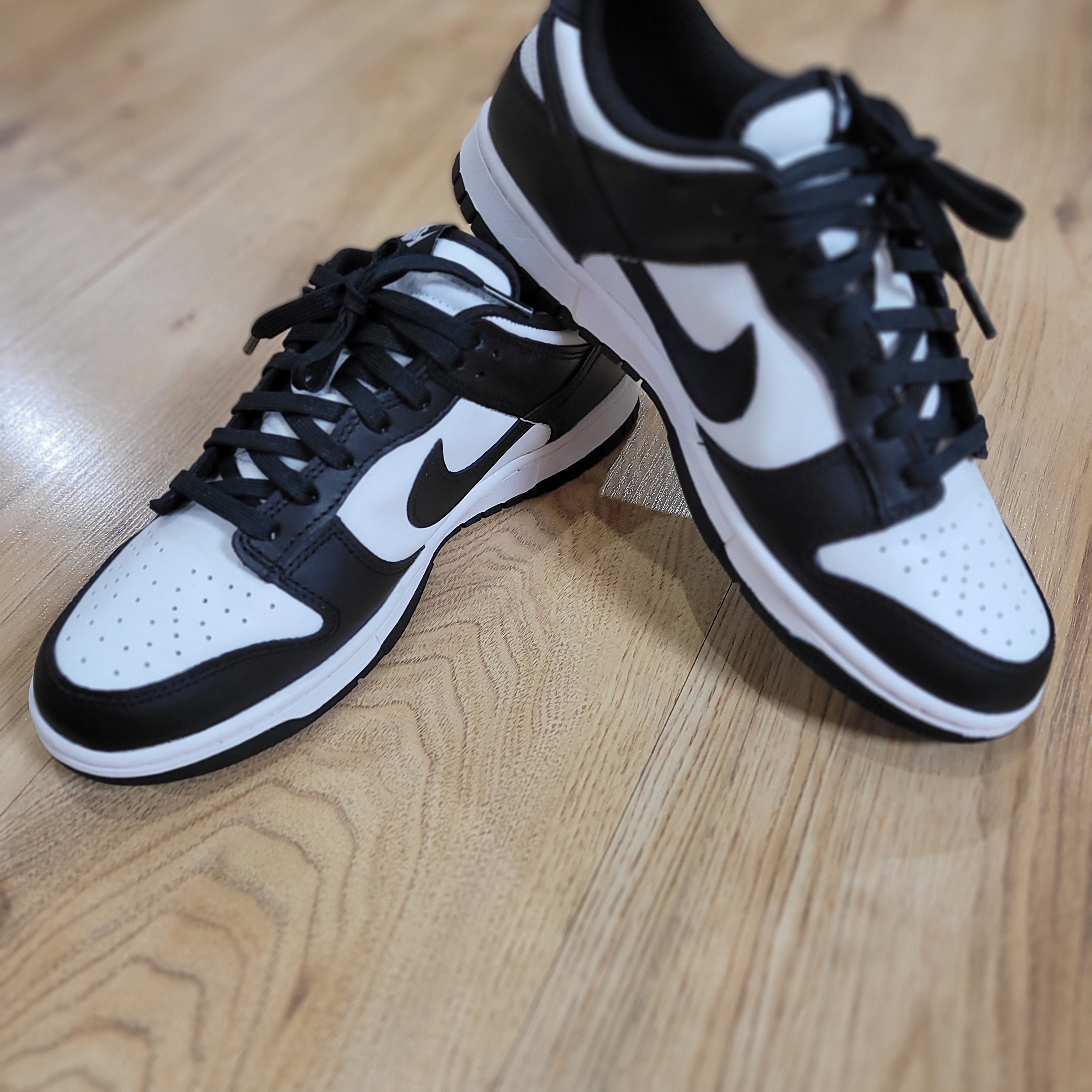 Nike Dunk Low Retro Black 착용 스타일 - 3
