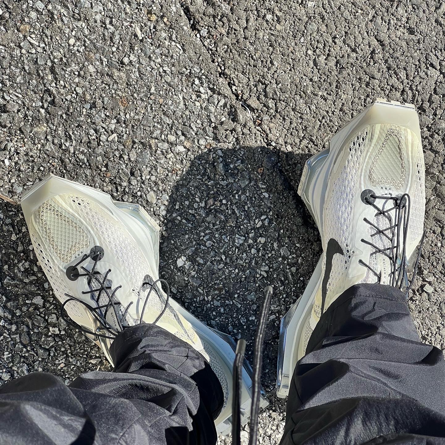 Nike x Matthew M Williams Zoom 004 Stone 착용 스타일 - 1