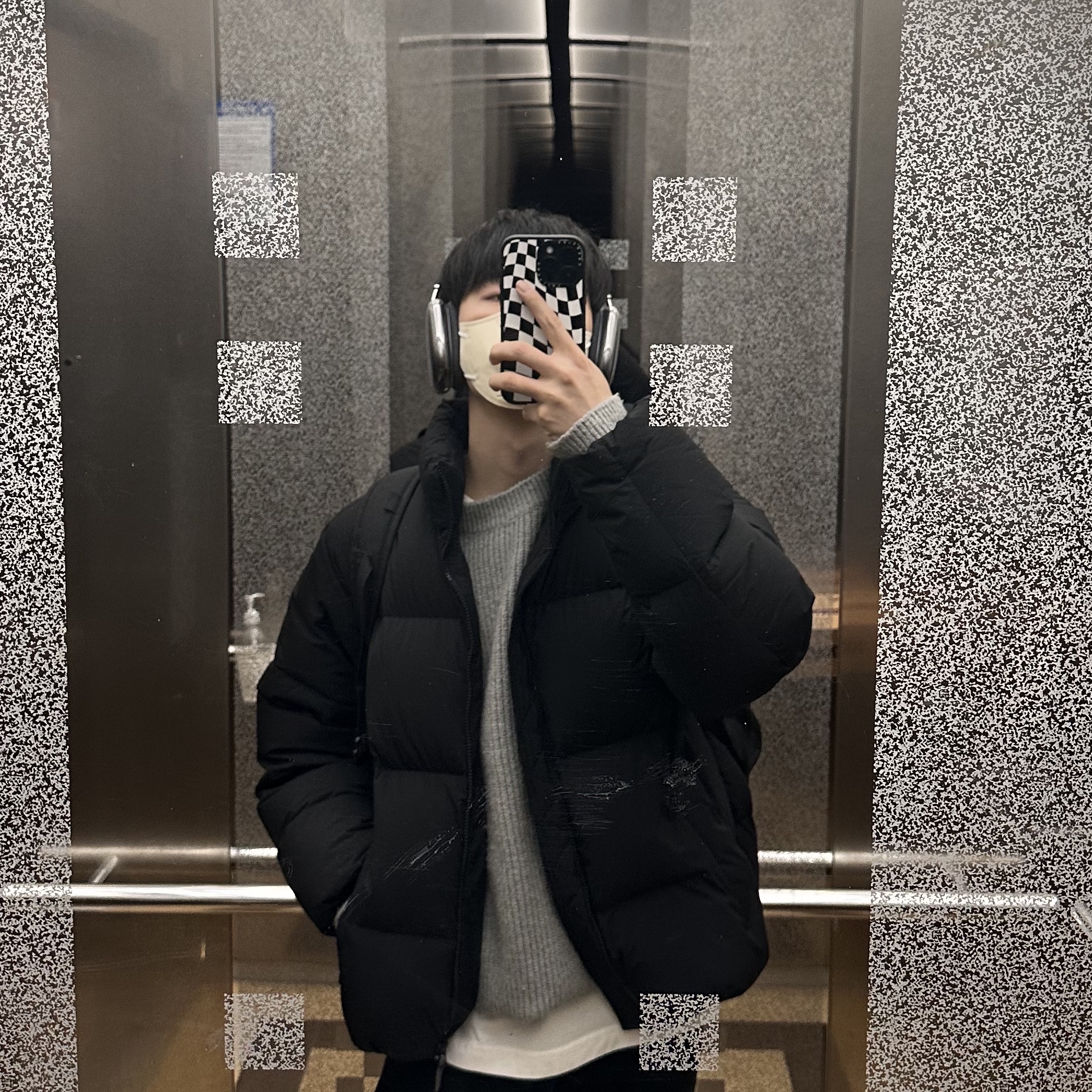 Apple AirPods Max Lightning Space Gray (Korean Ver.) 착용 스타일