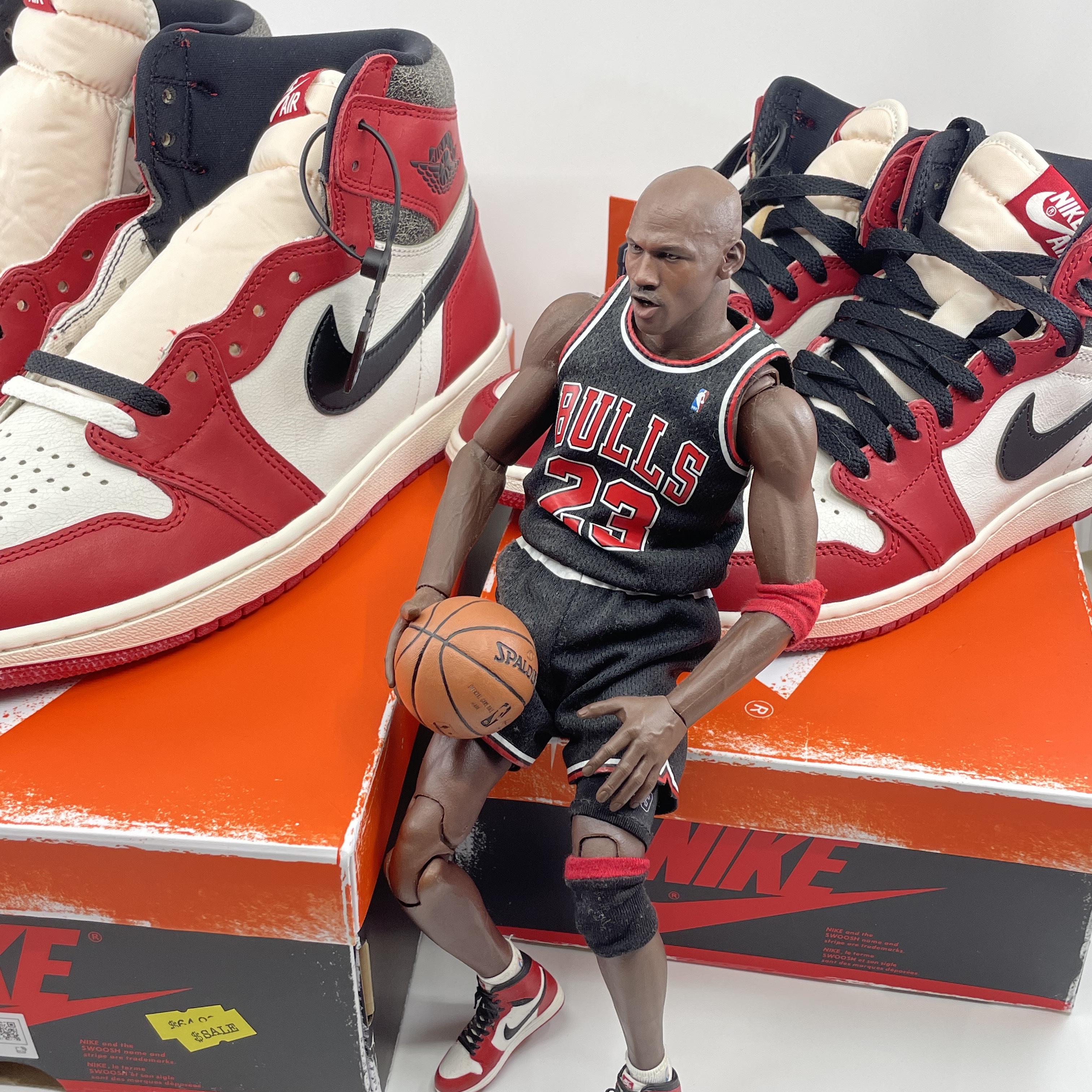 Jordan 1 Retro High OG Chicago 2022, (GS) Jordan 1 Retro High OG Chicago 2022 착용 스타일