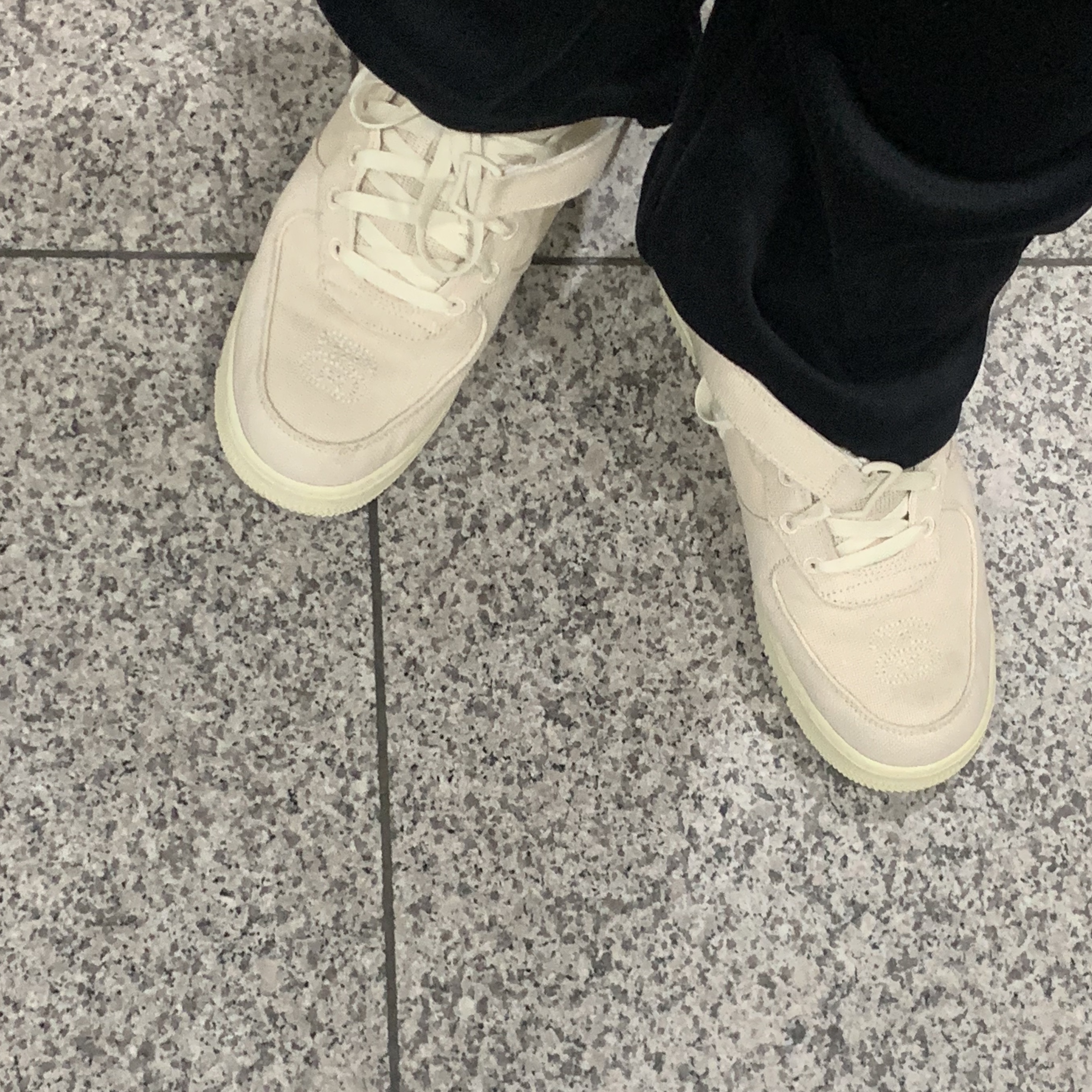 Nike x Stussy Air Force 1 '07 Mid SP Fossil 착용 스타일