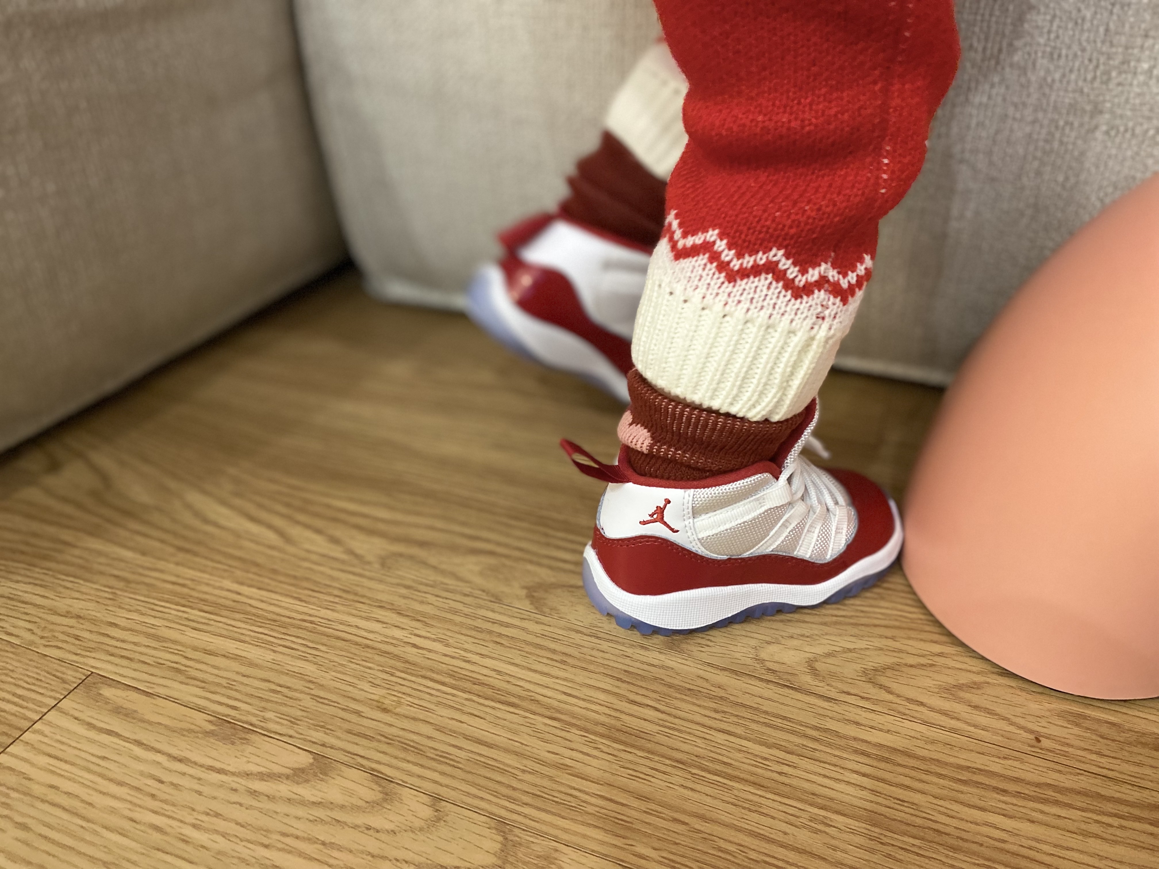 (TD) Jordan 11 Retro Varsity Red 착용 스타일 - 2