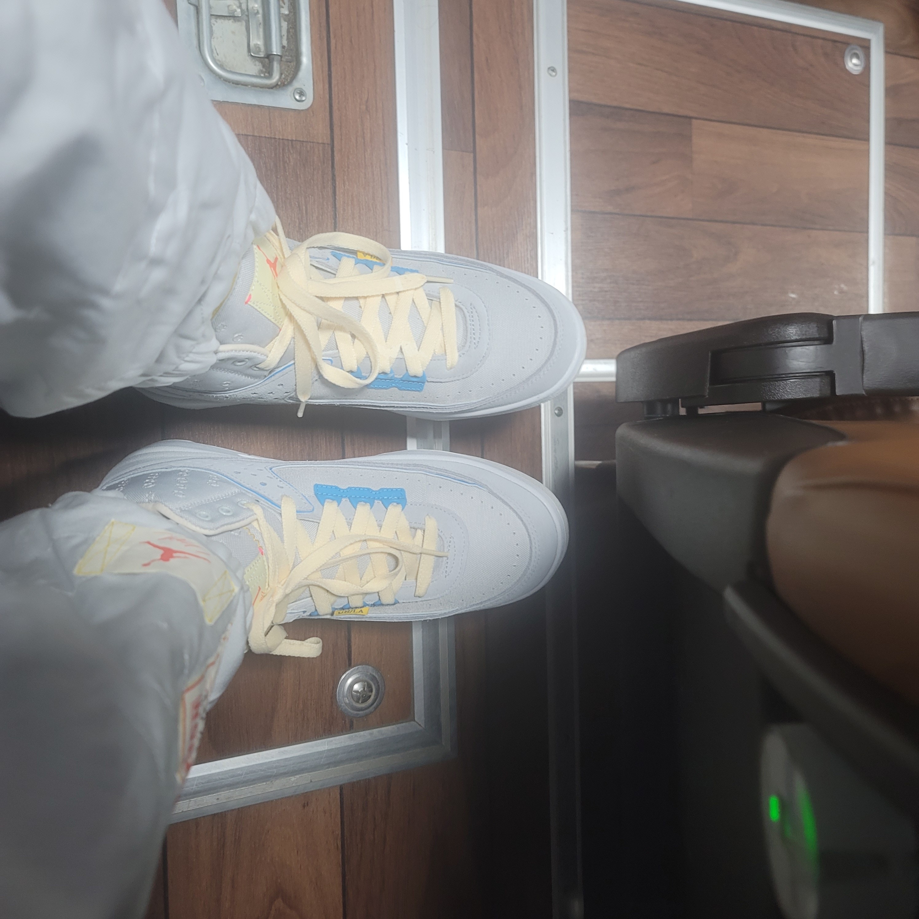 Jordan 2 x Union Retro SP Grey Fog 착용 스타일 - 1