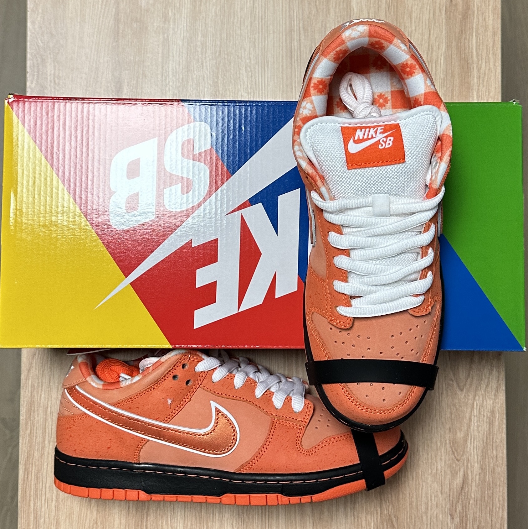 Nike x Concepts SB Dunk Low Orange Lobster (Regular Box) 착용 스타일