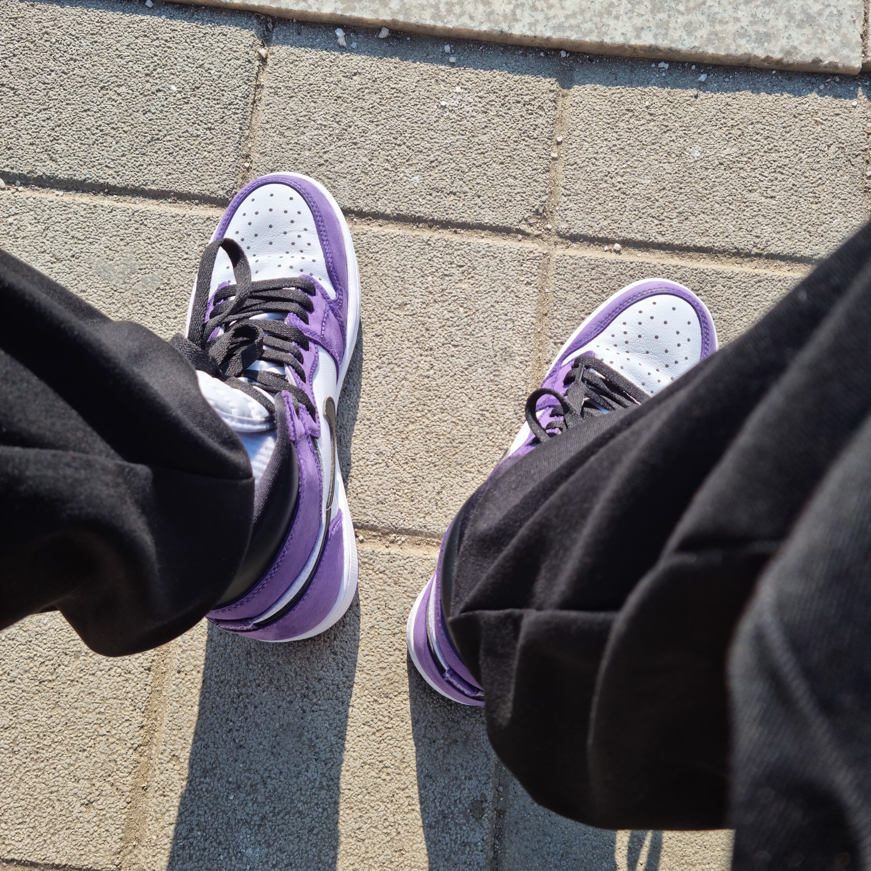 Jordan 1 Retro High OG Court Purple 2020 착용 스타일