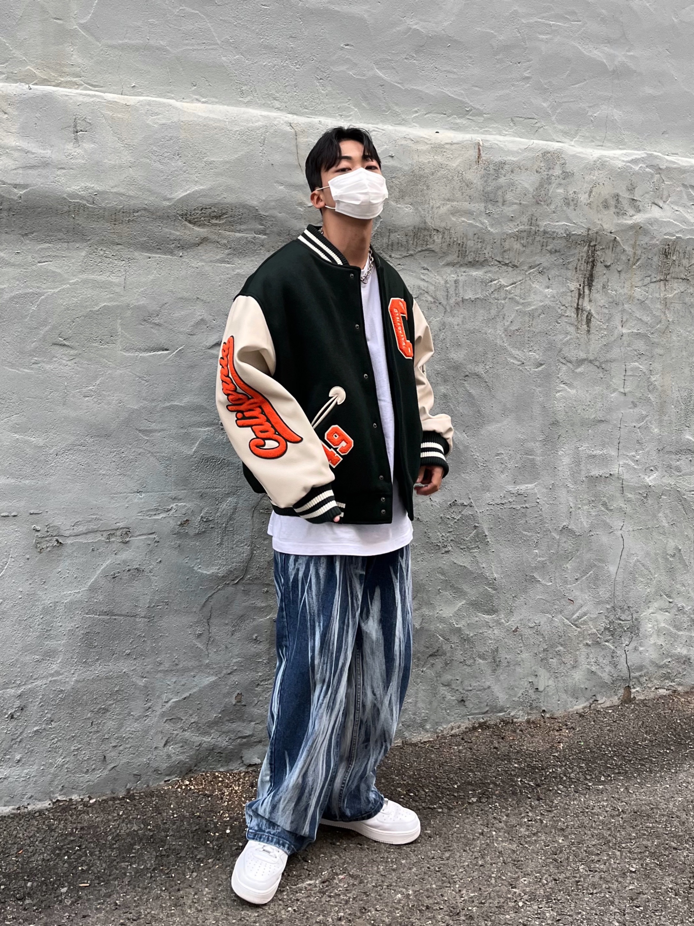 Nike Air Force 1 '07 Low White 착용 스타일