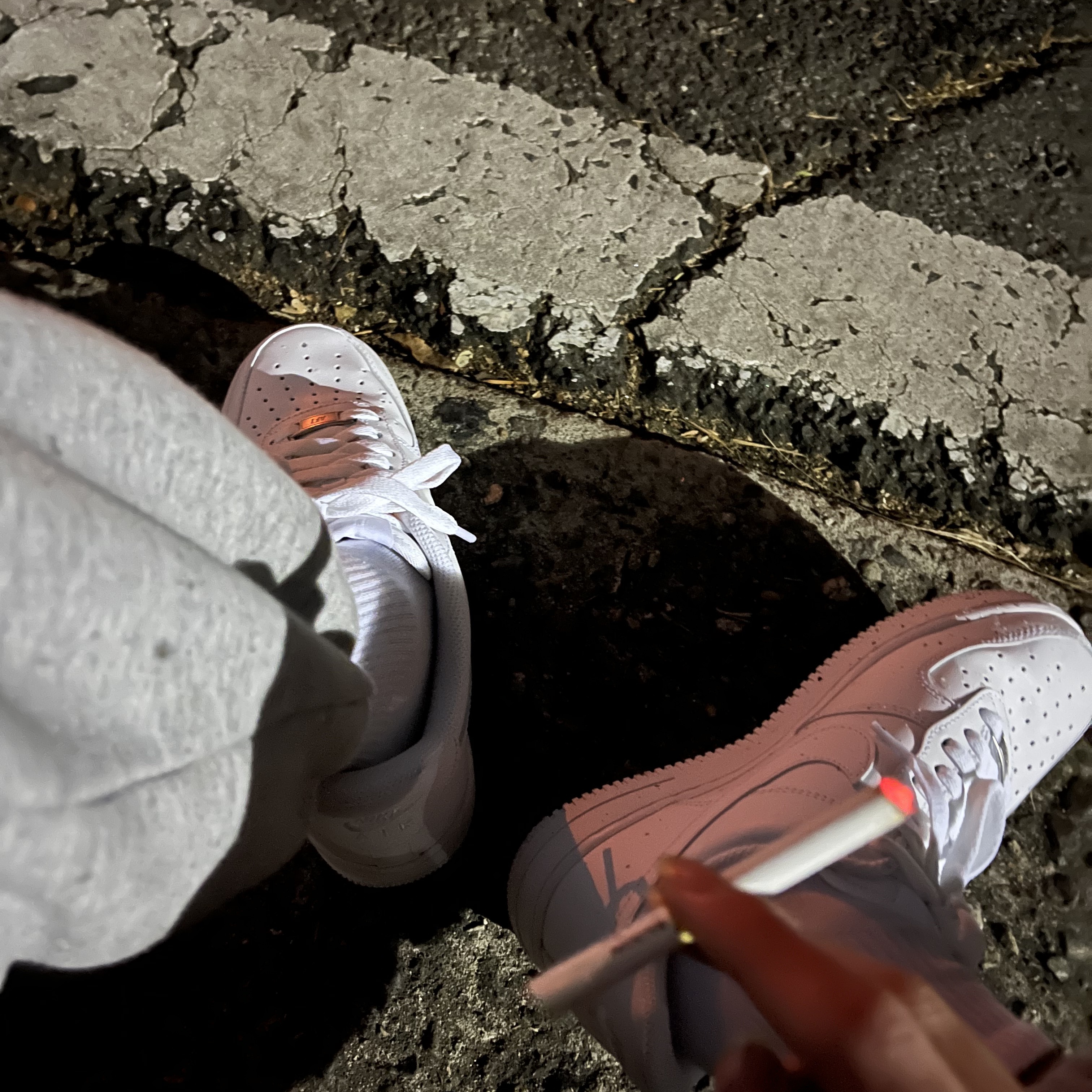 Nike Air Force 1 '07 Low White 착용 스타일