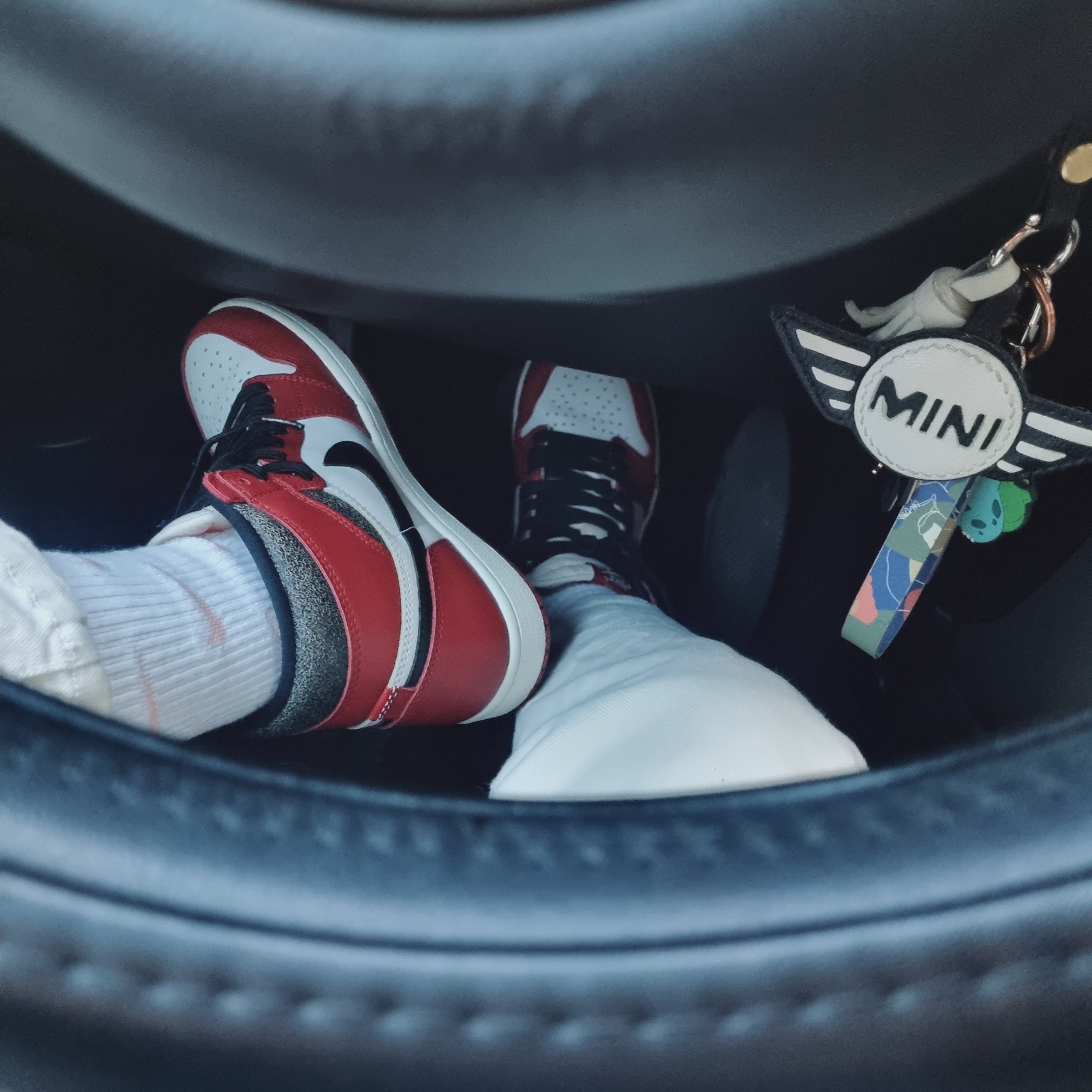 Jordan 1 Retro High OG Chicago 2022, (W) Nike Dunk Low Next Nature Lilac 착용 스타일 - 5