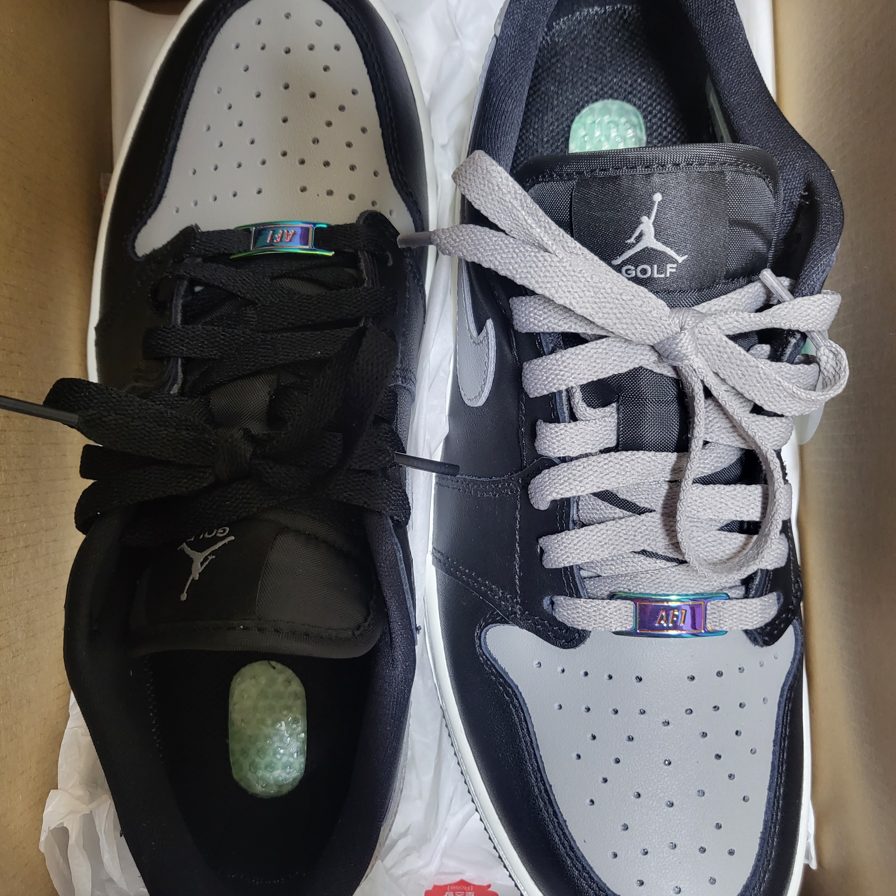 Jordan 1 Low Golf Shadow 착용 스타일