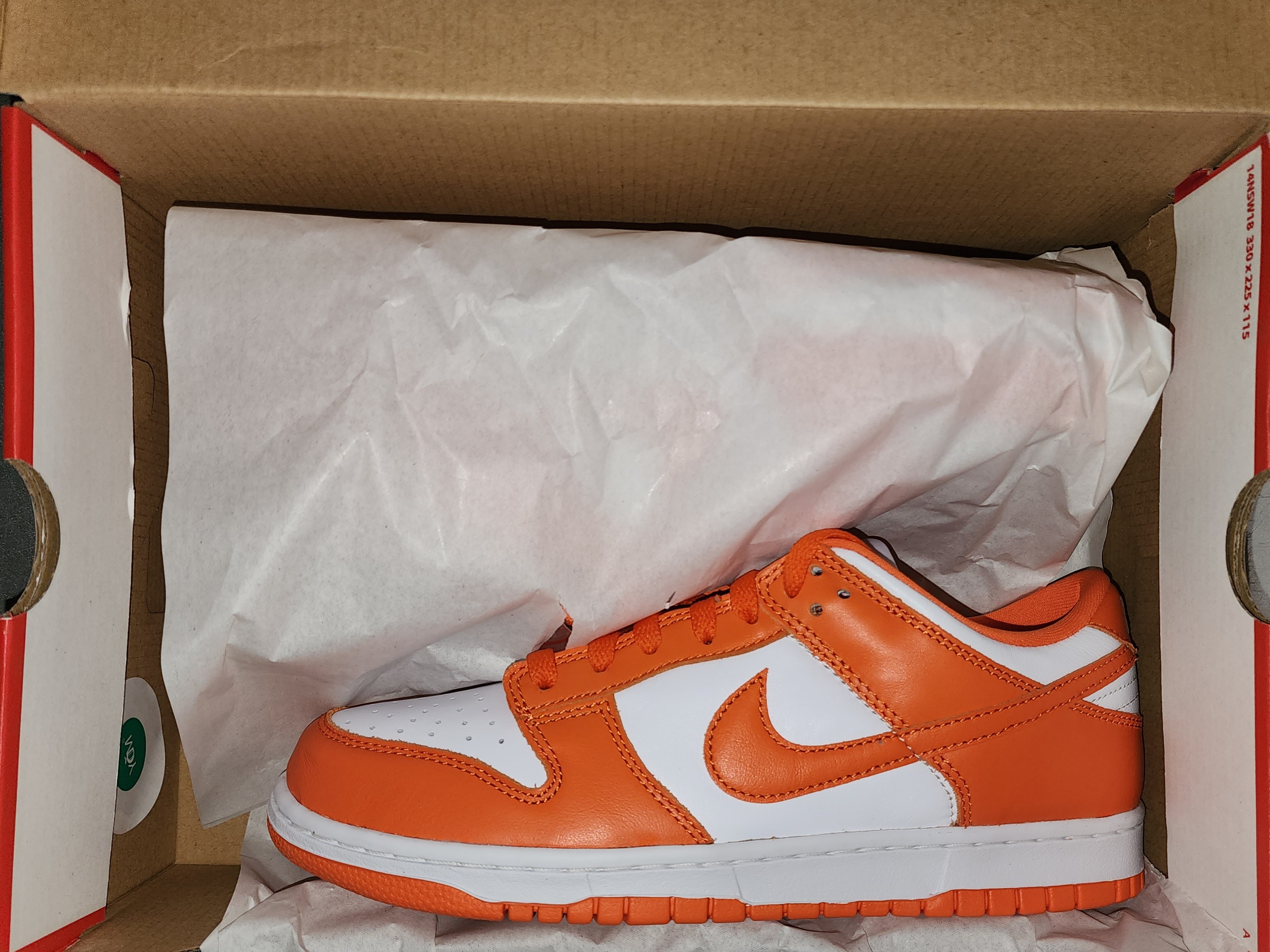 Nike Dunk Low SP Syracuse 2022 착용 스타일